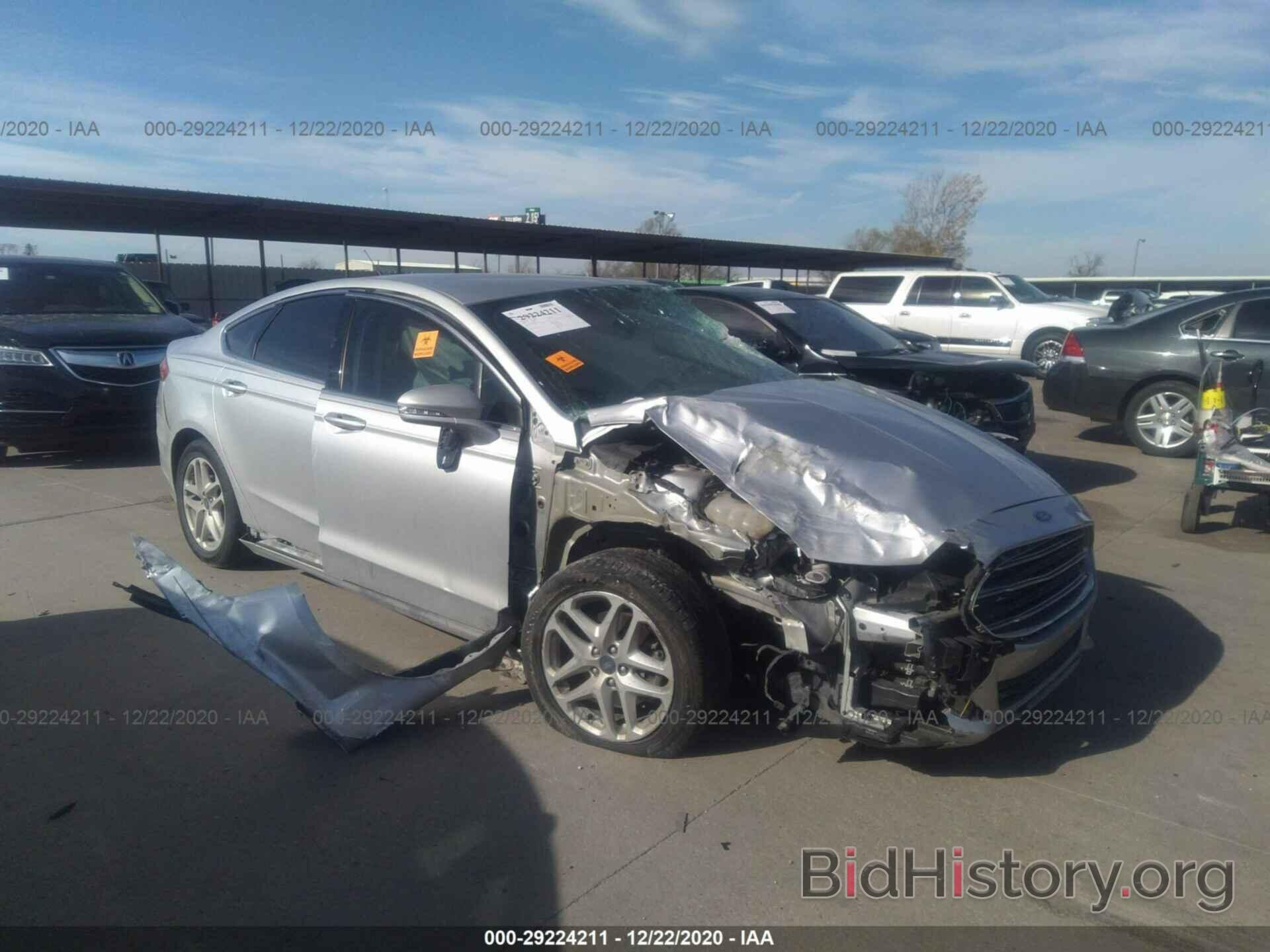 Photo 1FA6P0HD8G5132293 - FORD FUSION 2016