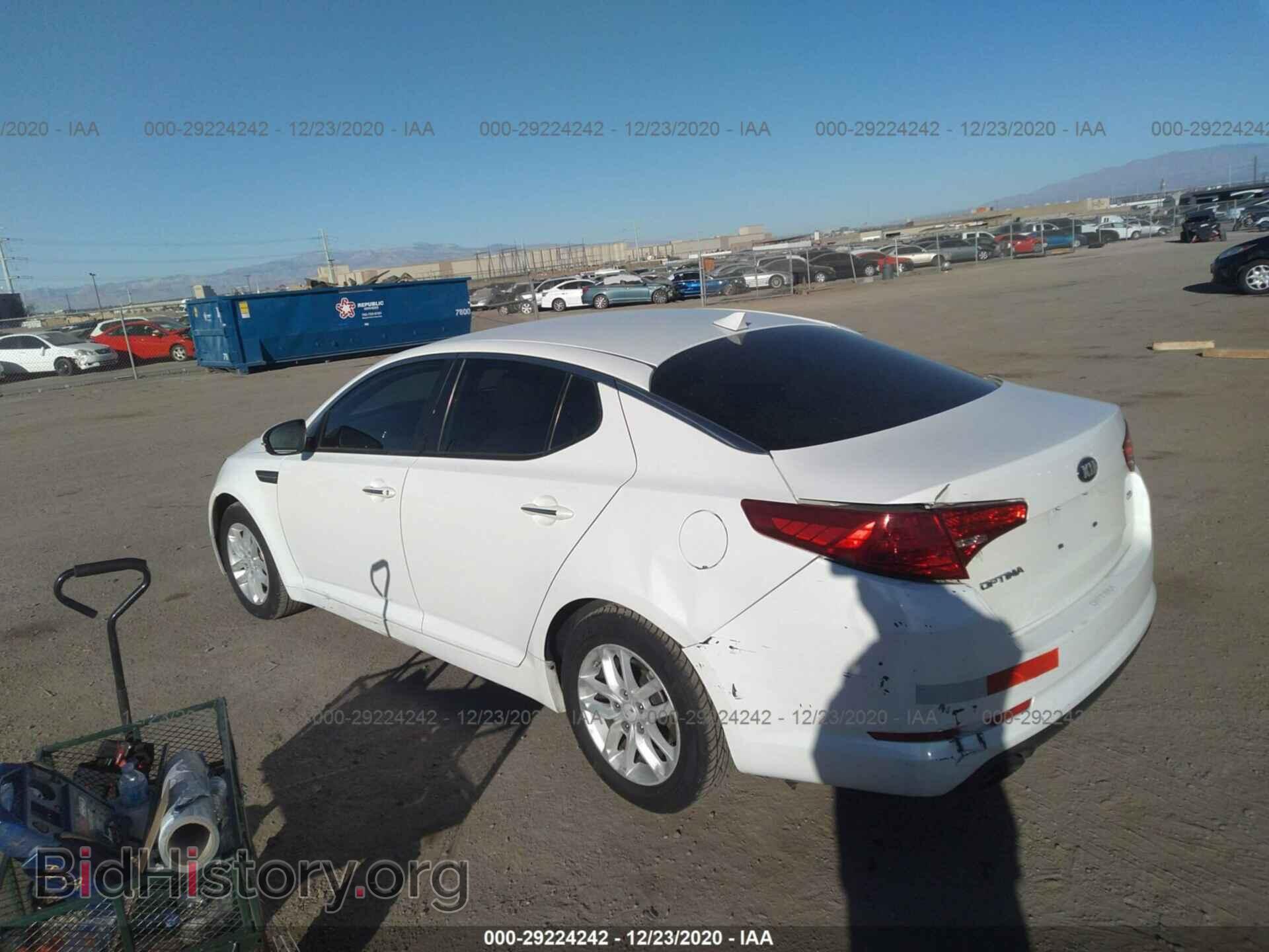 2013 KIA OPTIMA - VIN: KNAGM4A70D5321810 - Фото 3