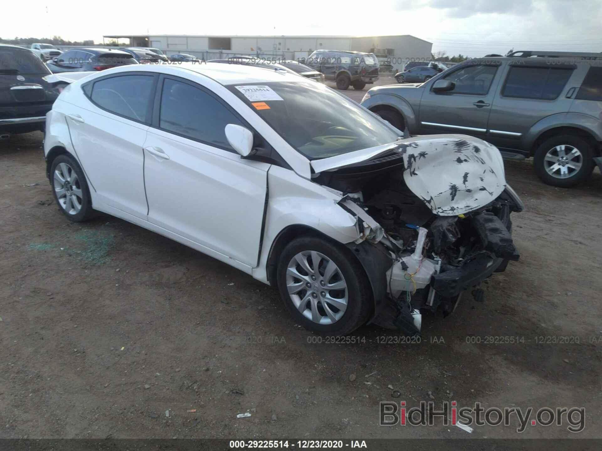 Фотография 5NPDH4AE1DH206240 - HYUNDAI ELANTRA 2013