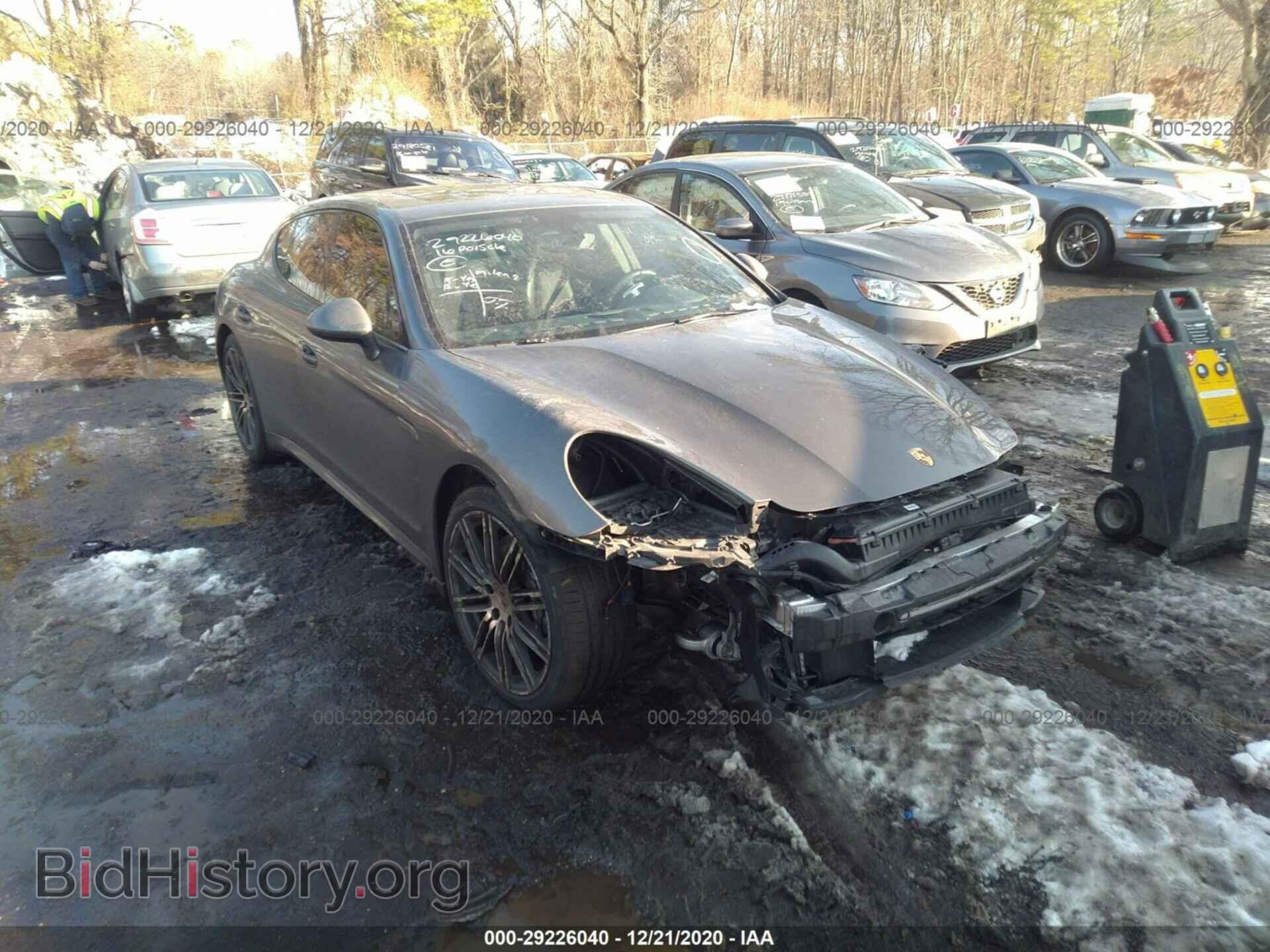 Фотография WP0AA2A77GL001826 - PORSCHE PANAMERA 2016