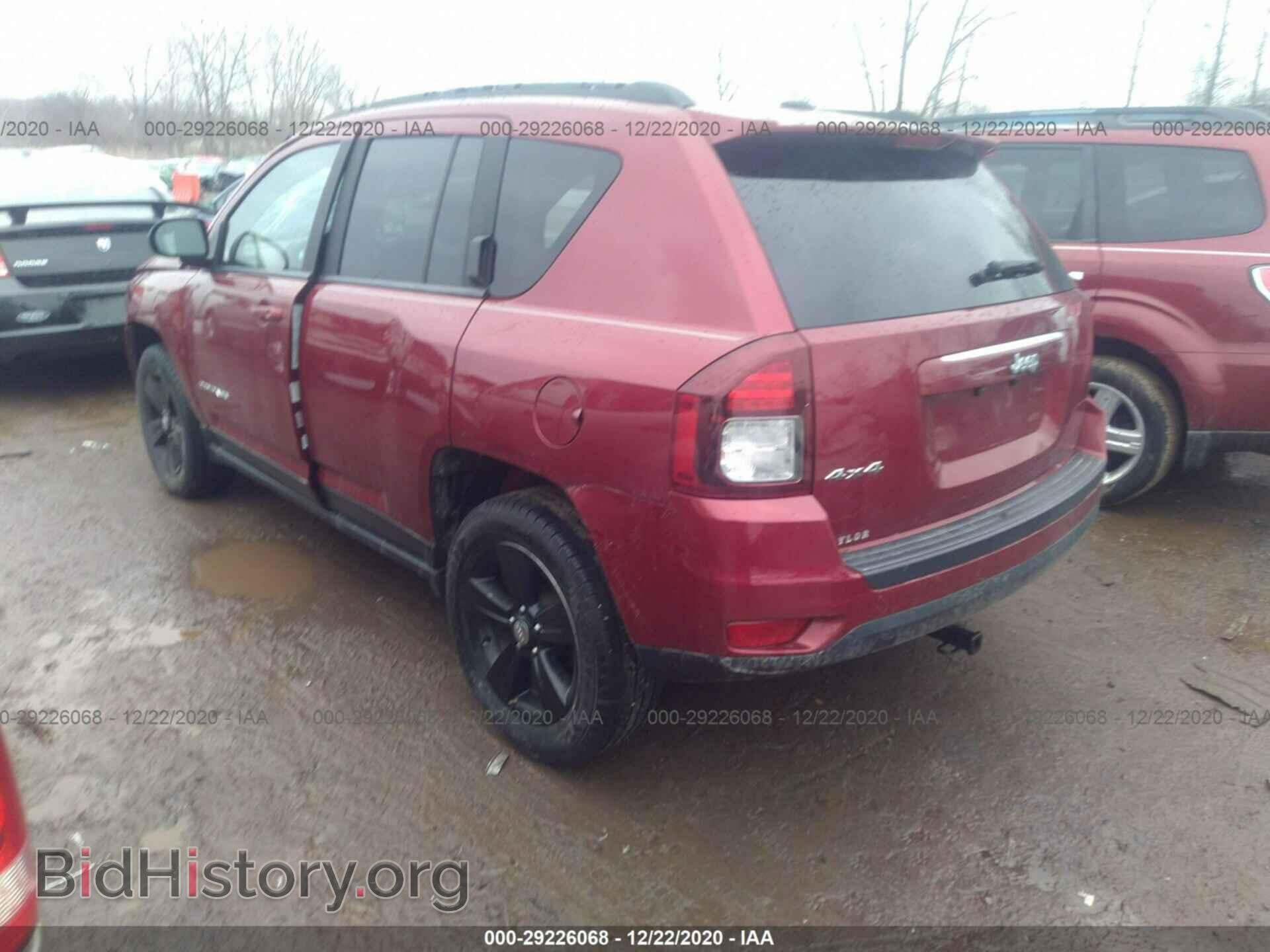 2016 JEEP COMPASS - VIN: 1C4NJDBB4GD509245 - Фото 3