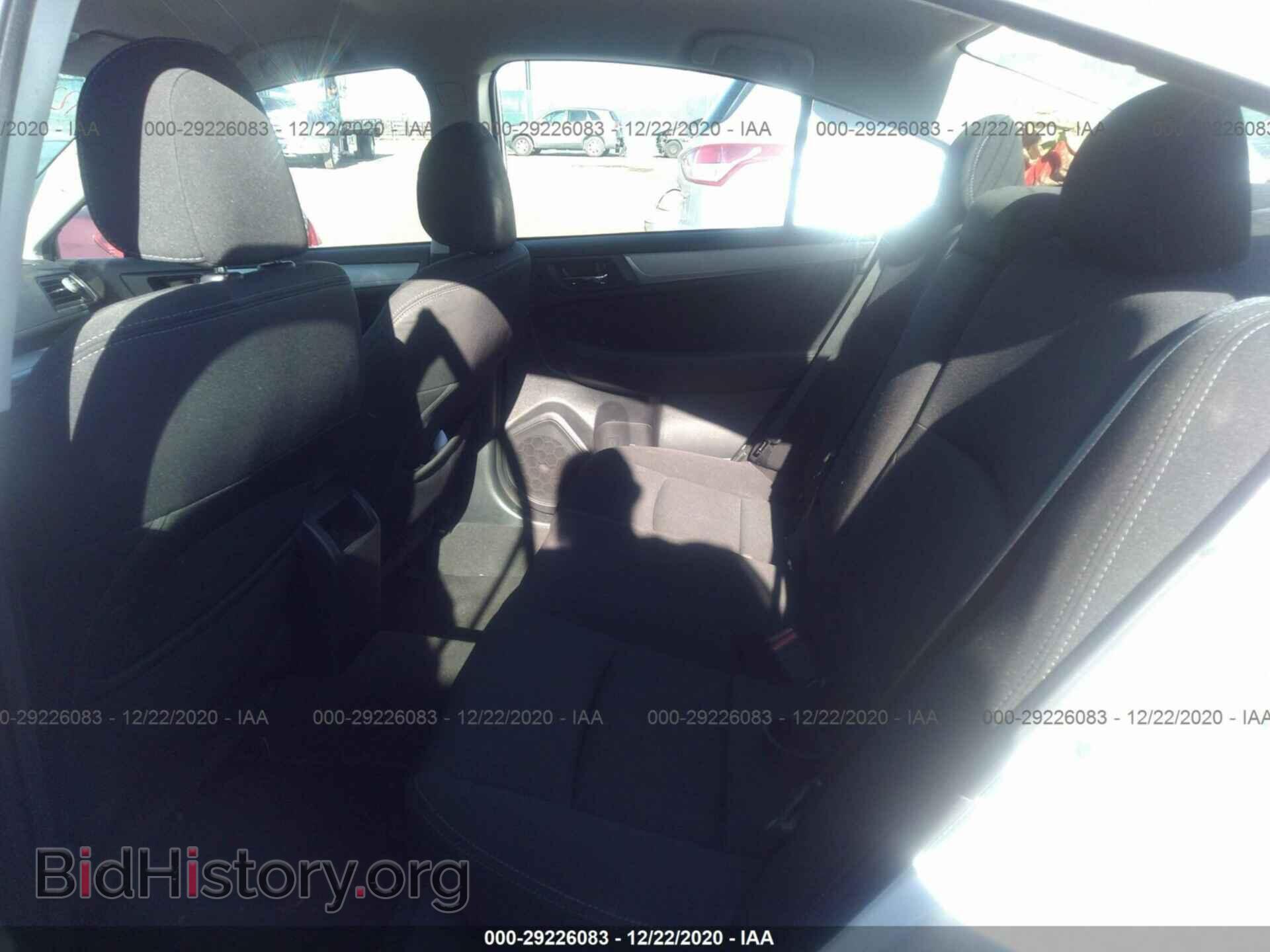 2016 SUBARU LEGACY - VIN: 4S3BNBF6XG3020606 - Фото 8
