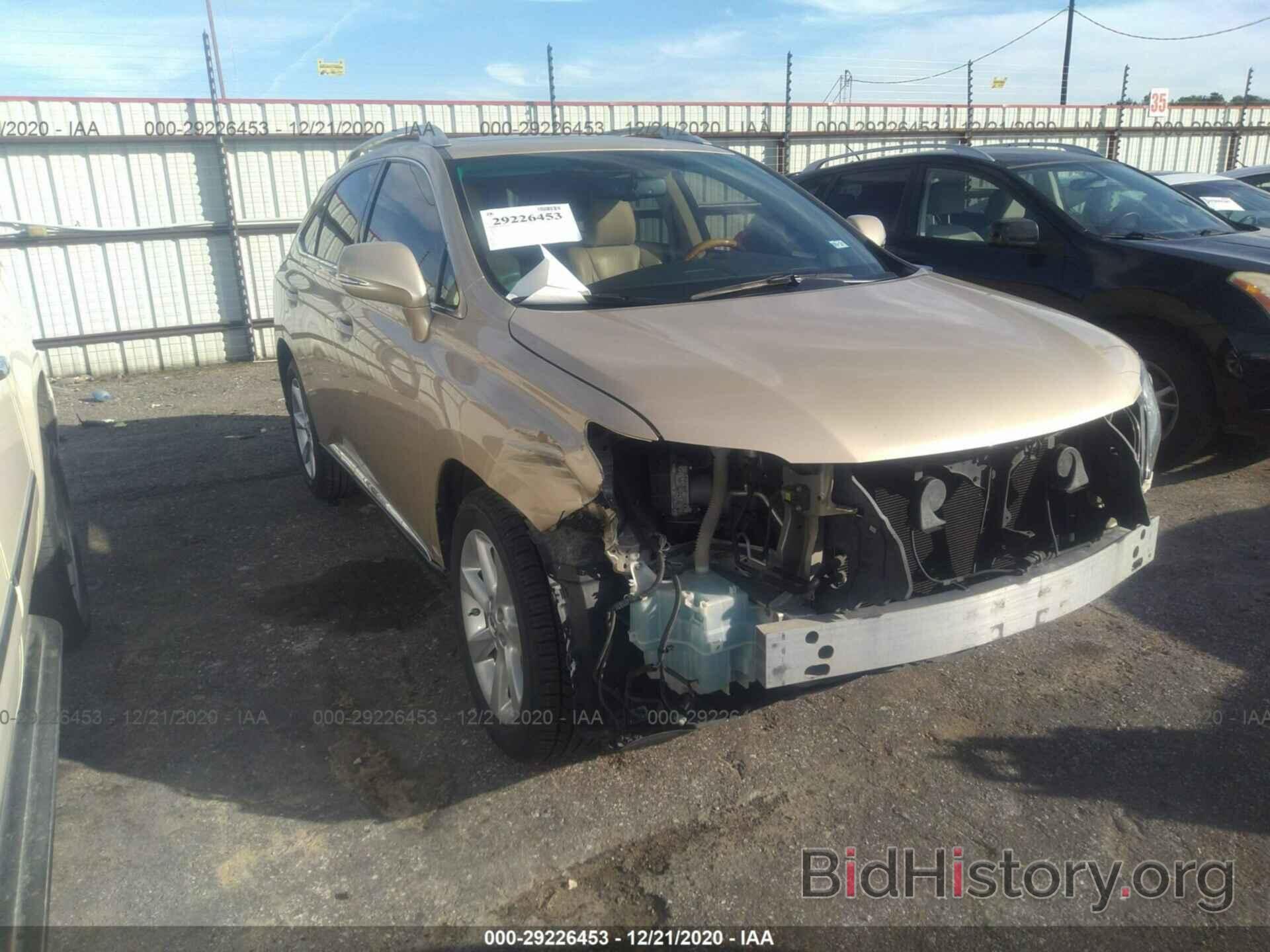 Photo 2T2ZK1BA3AC016550 - LEXUS RX 350 2010