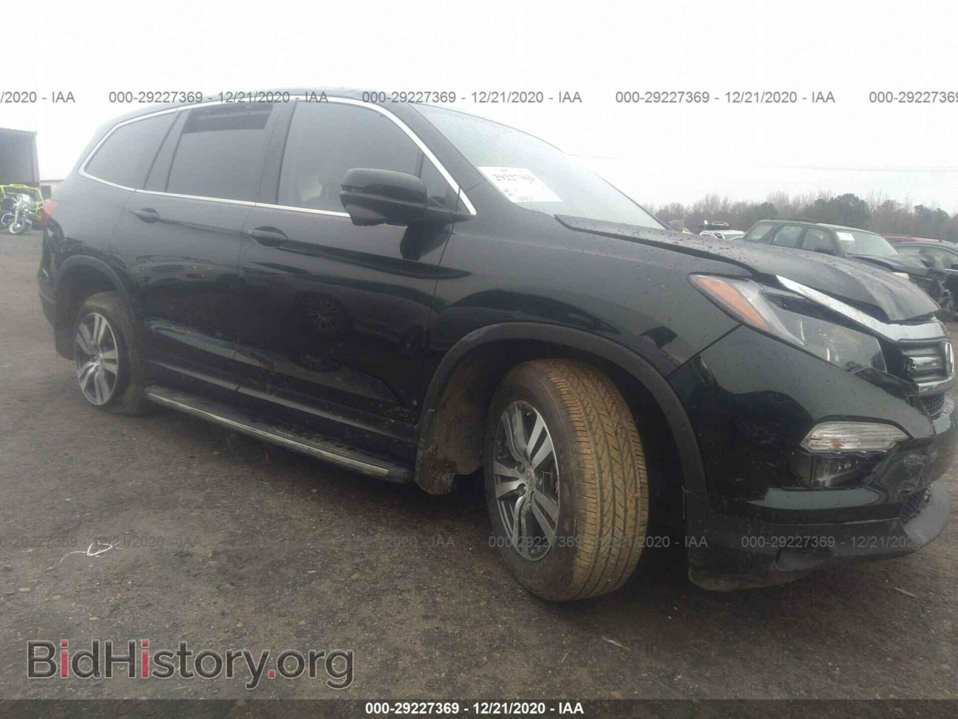 Фотография 5FNYF5H82JB020844 - HONDA PILOT 2018