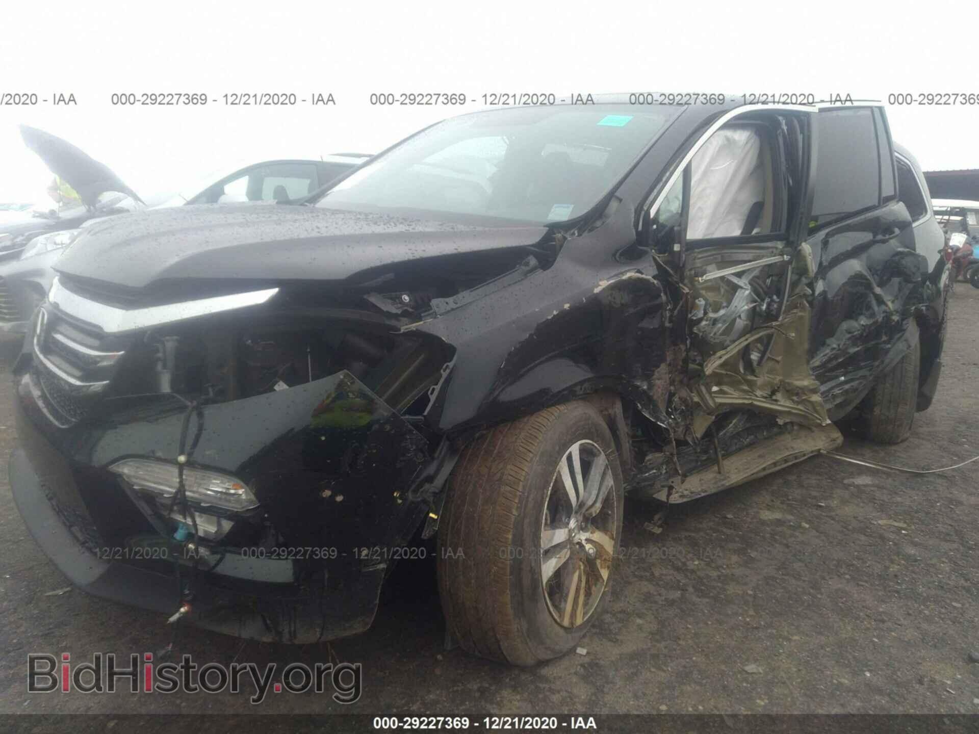 2018 HONDA PILOT - VIN: 5FNYF5H82JB020844 - Фото 2