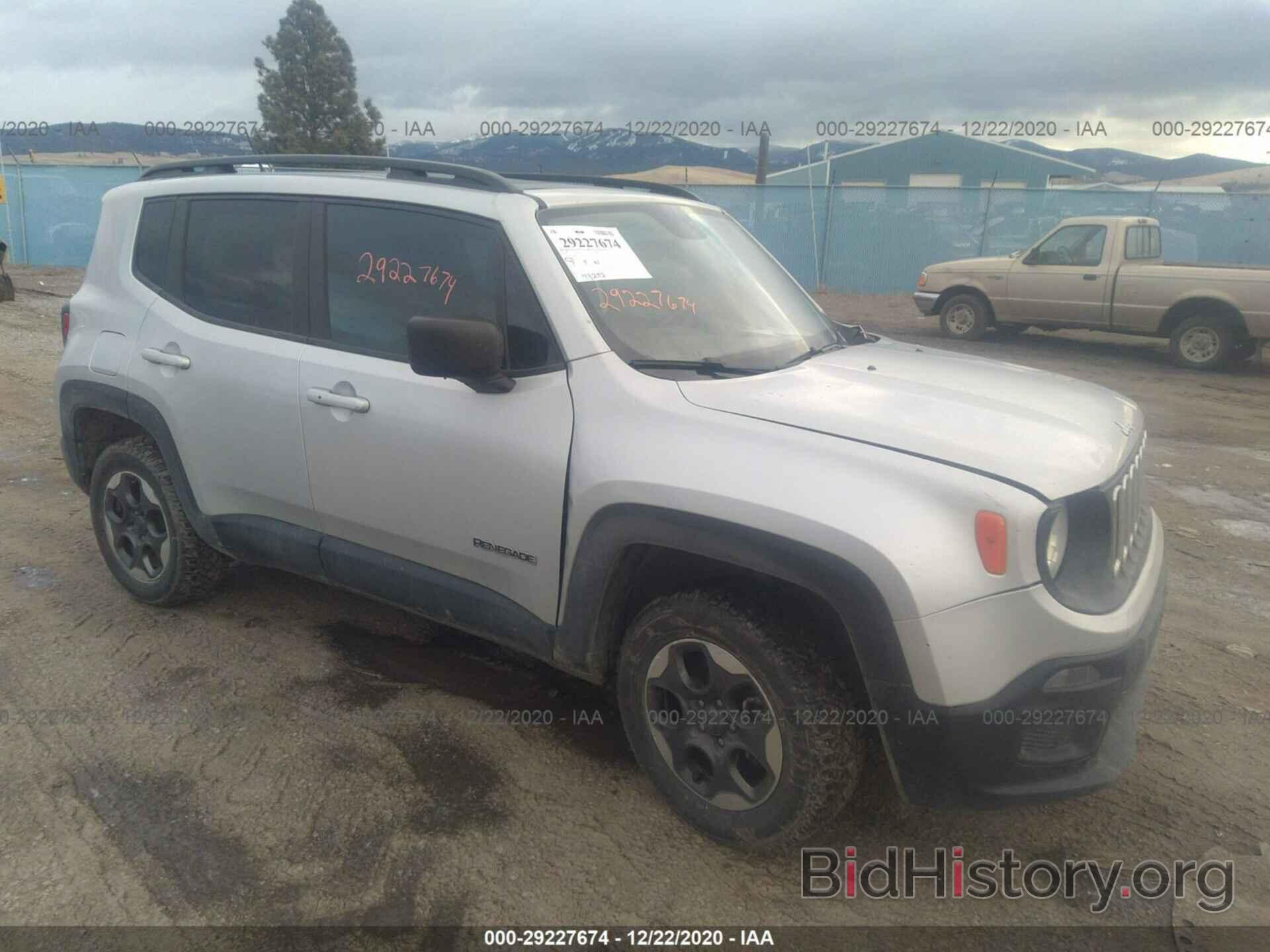 Photo ZACCJBAT7GPD55508 - JEEP RENEGADE 2016