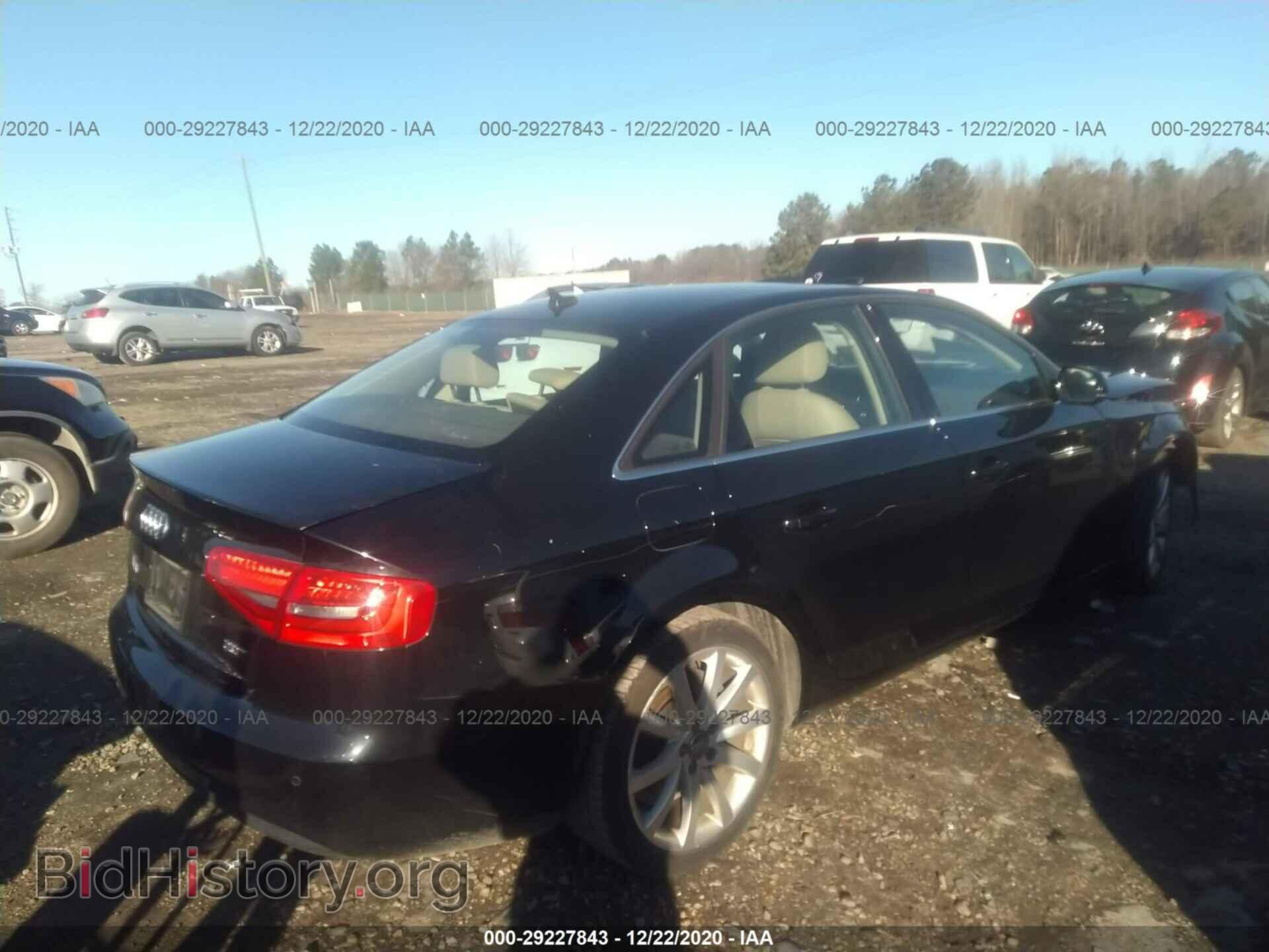 2013 AUDI A4 - VIN: WAUJFAFL4DN042591 - Фото 4