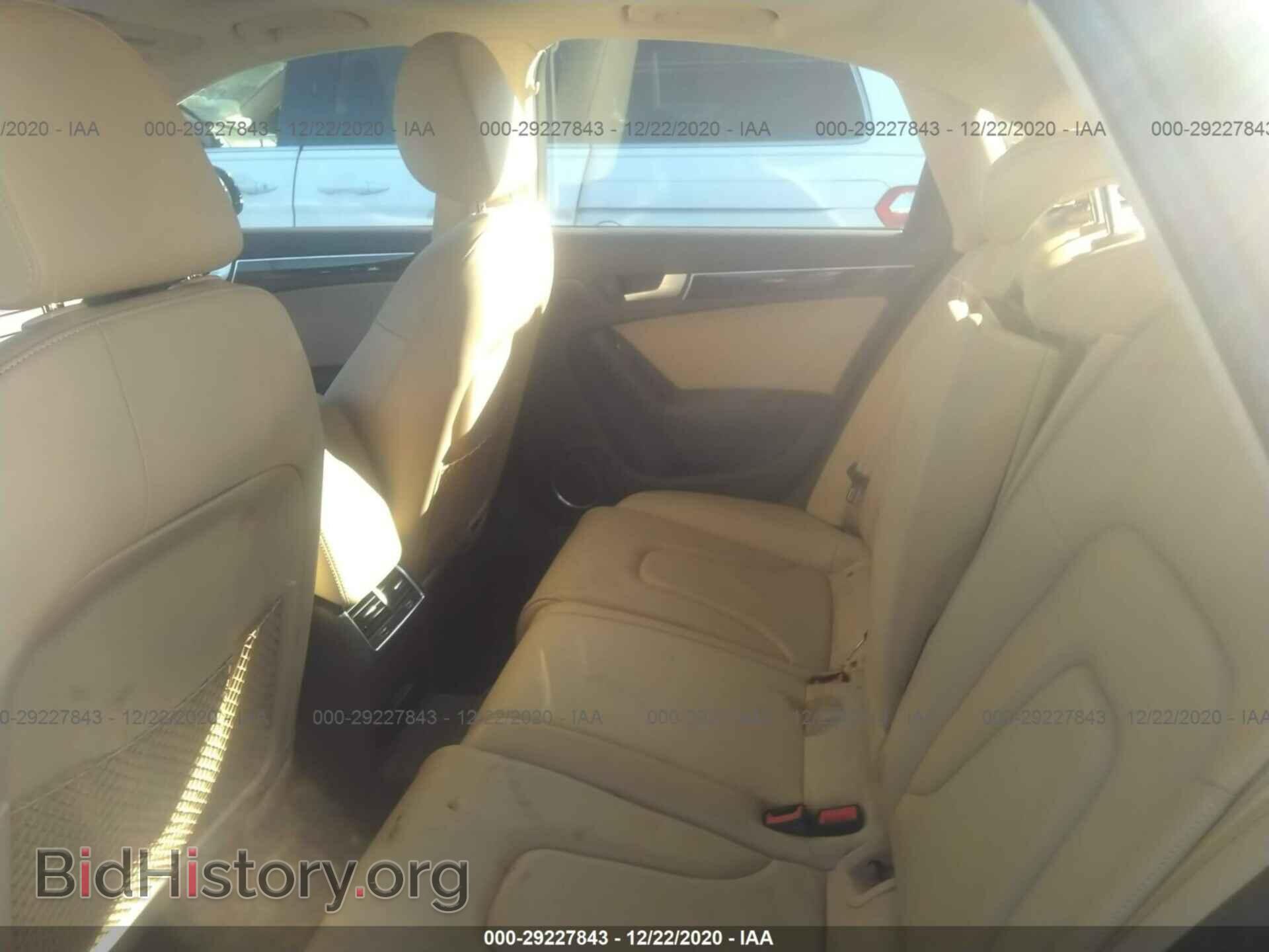2013 AUDI A4 - VIN: WAUJFAFL4DN042591 - Фото 8