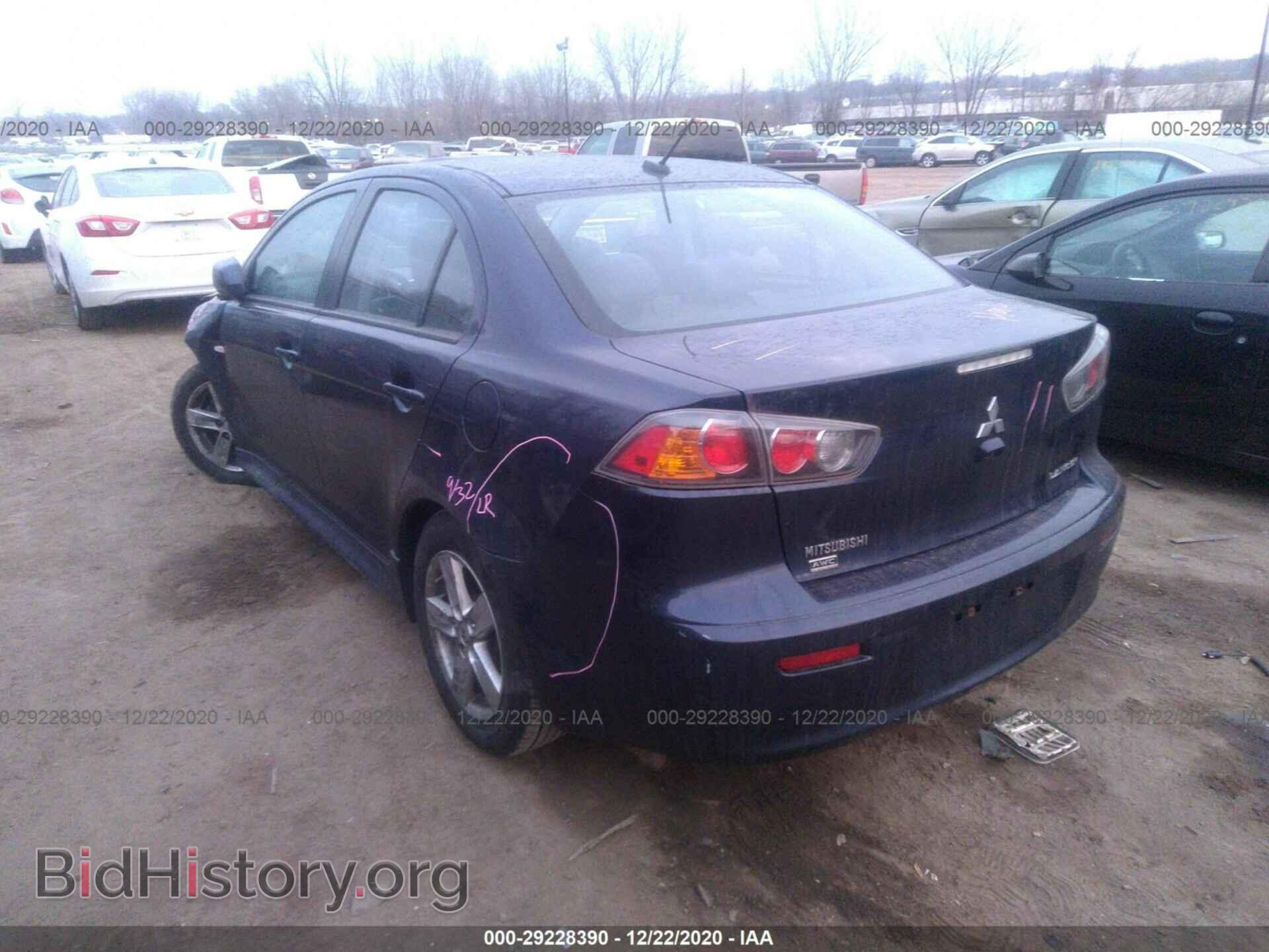2014 MITSUBISHI LANCER - VIN: JA32V2FW6EU007745 - Фото 3