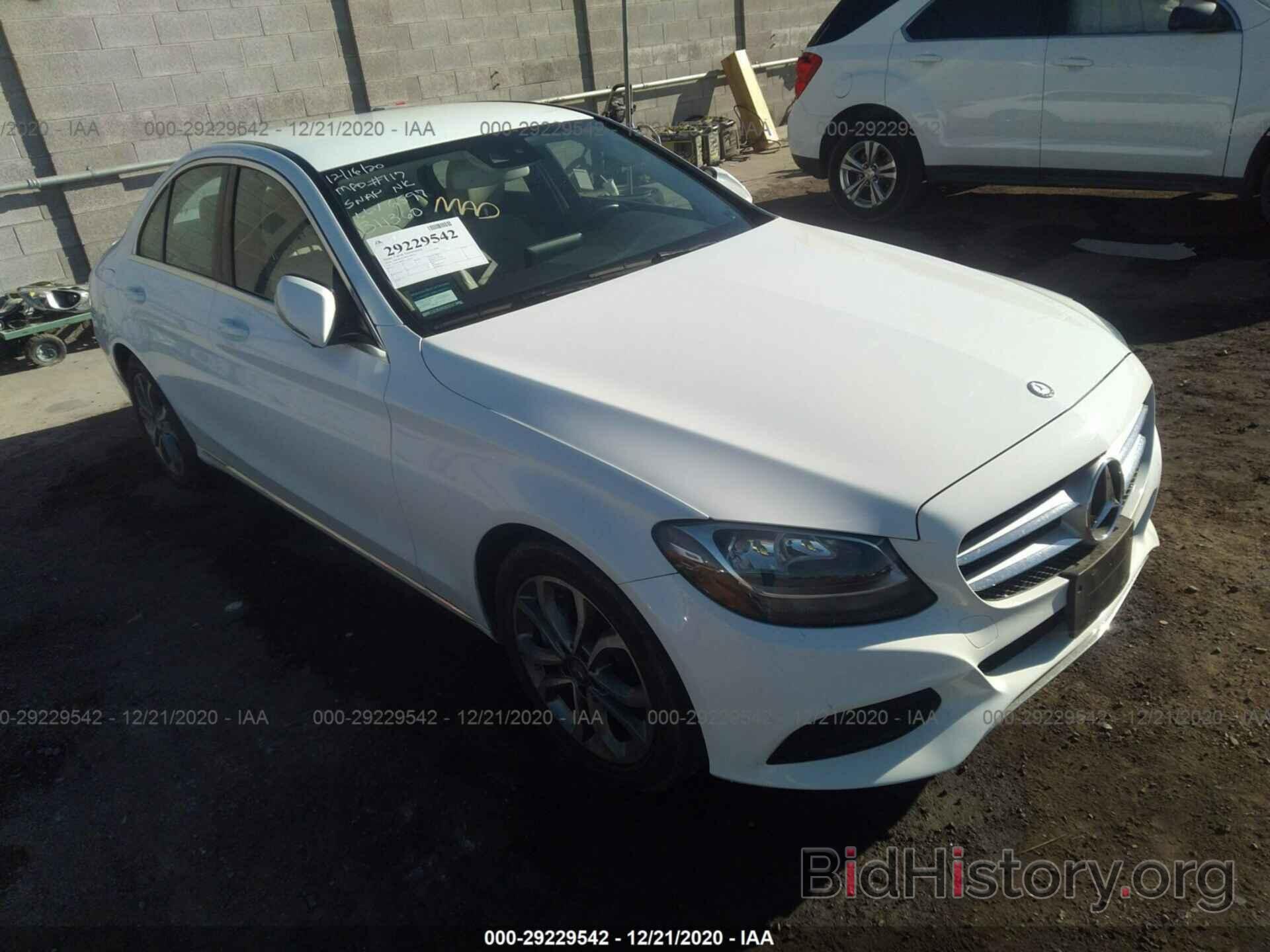 Photo 55SWF4JB2GU123230 - MERCEDES-BENZ C-CLASS 2016