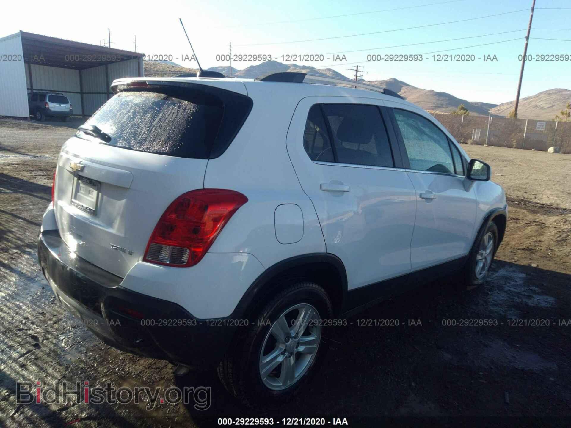 2016 CHEVROLET TRAX - VIN: 3GNCJLSB2GL144261 - Фото 4