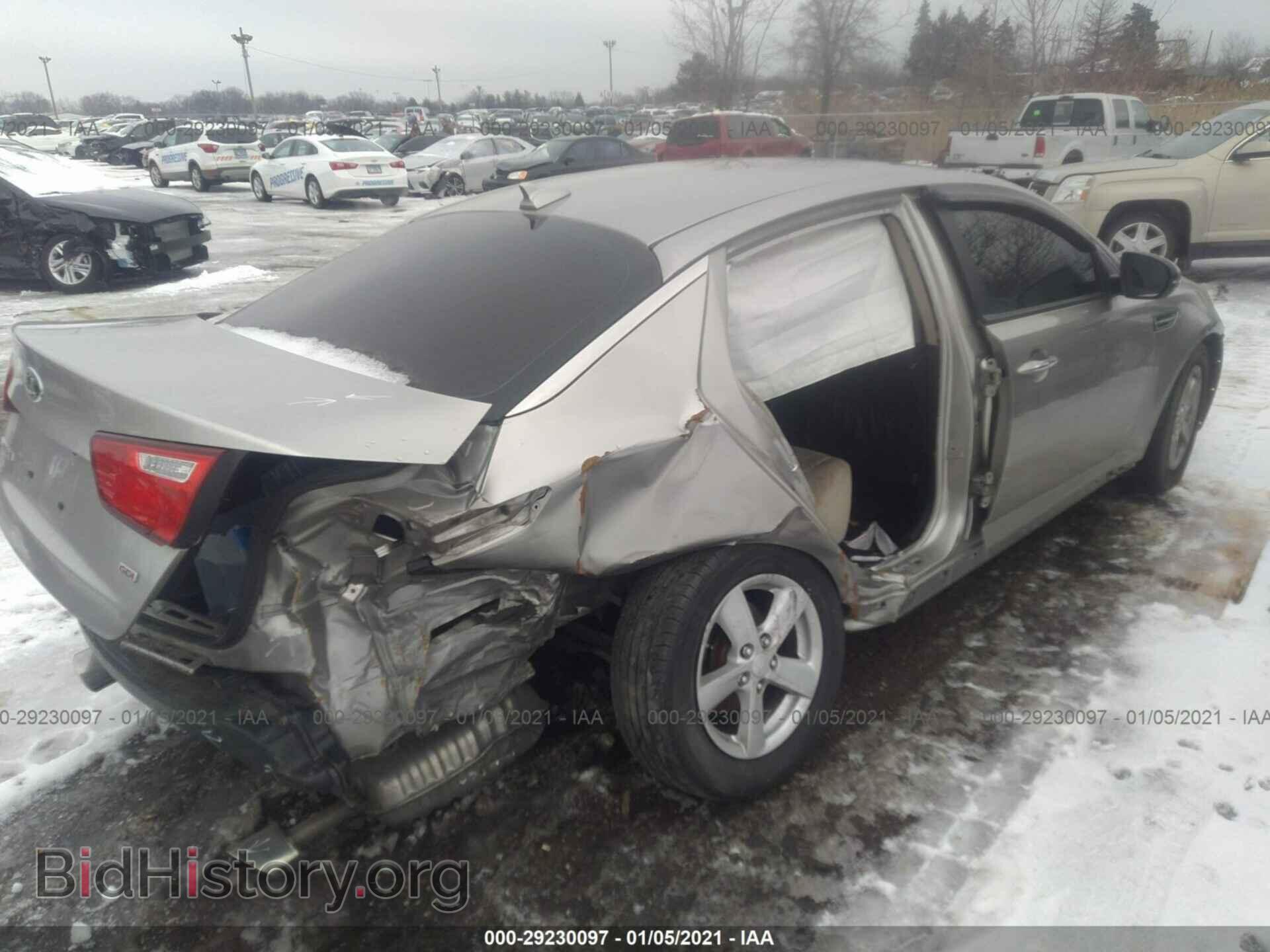 2014 KIA OPTIMA - VIN: KNAGM4A79E5484649 - Фото 4