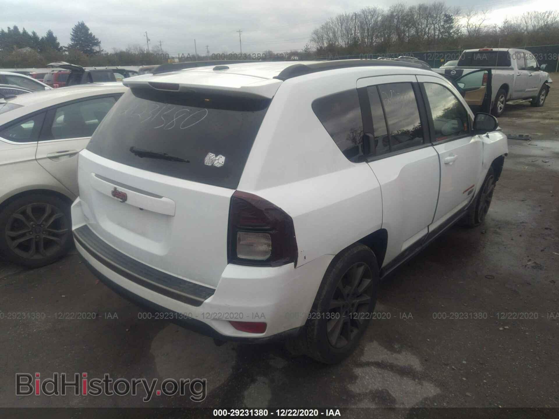 2016 JEEP COMPASS - VIN: 1C4NJCBB8GD790105 - Фото 4