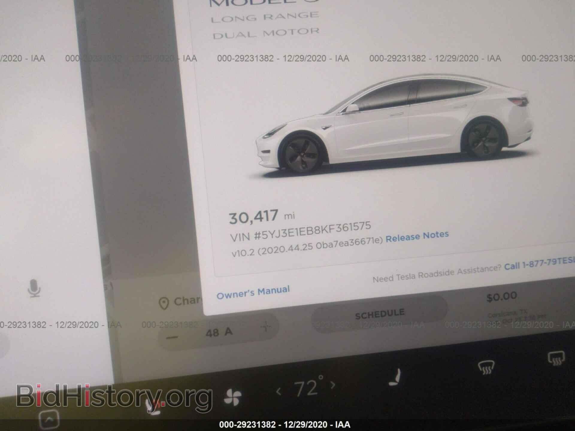 2019 TESLA MODEL 3 - VIN: 5YJ3E1EB8KF361575 - Photo 7