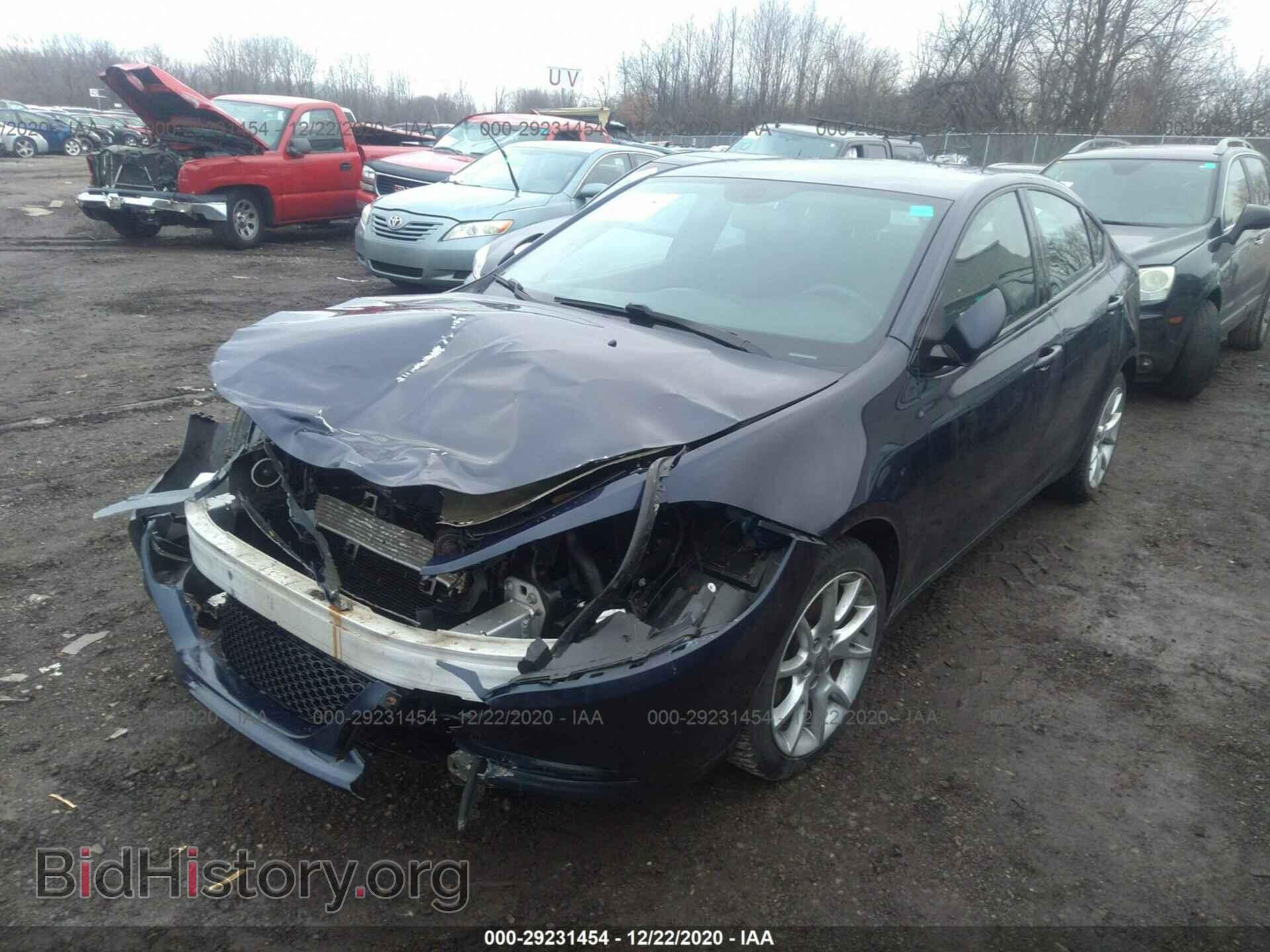 2013 DODGE DART - VIN: 1C3CDFBA1DD301485 - Фото 2