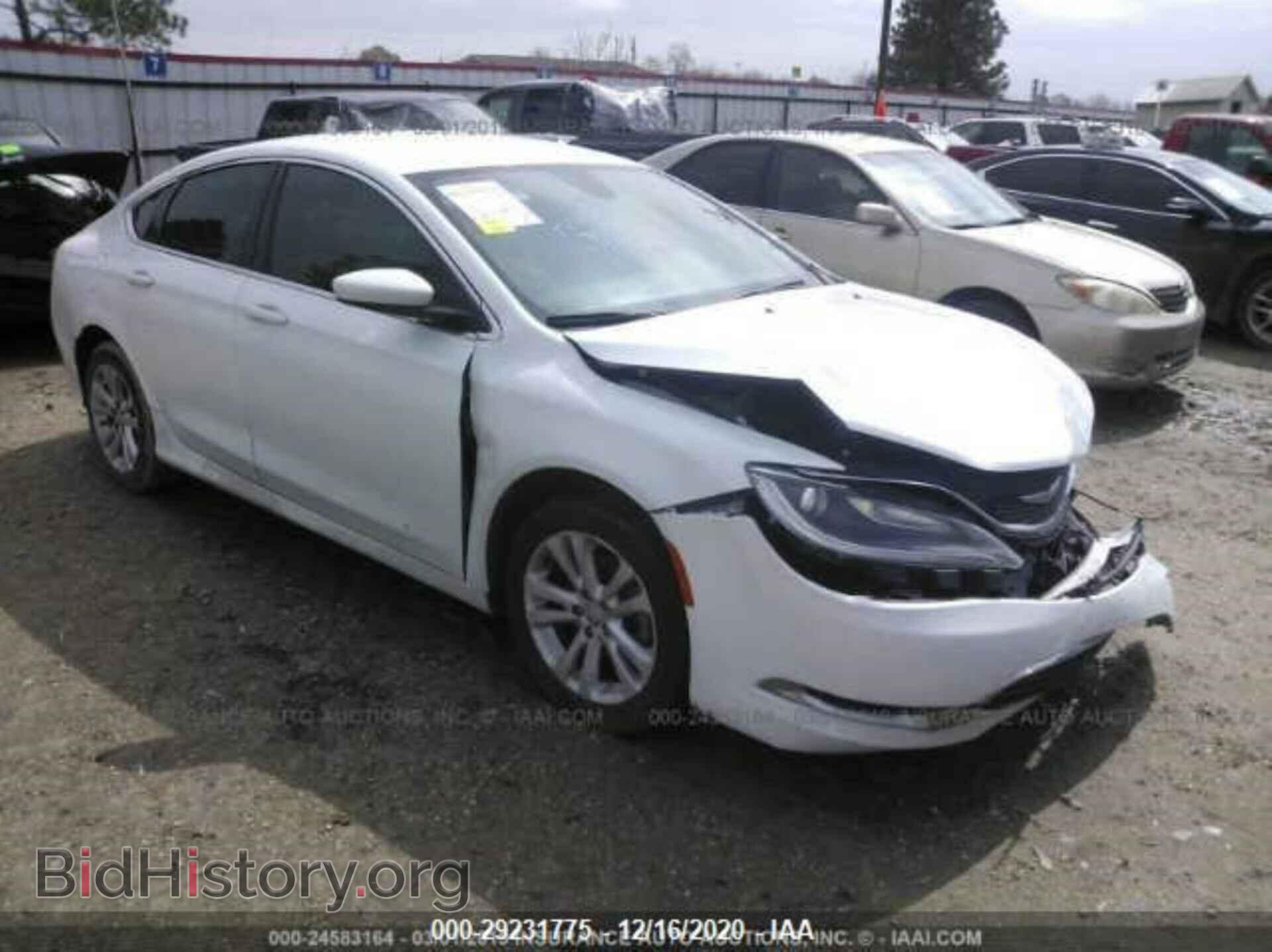 Photo 1C3CCCAB1FN755714 - CHRYSLER 200 2015