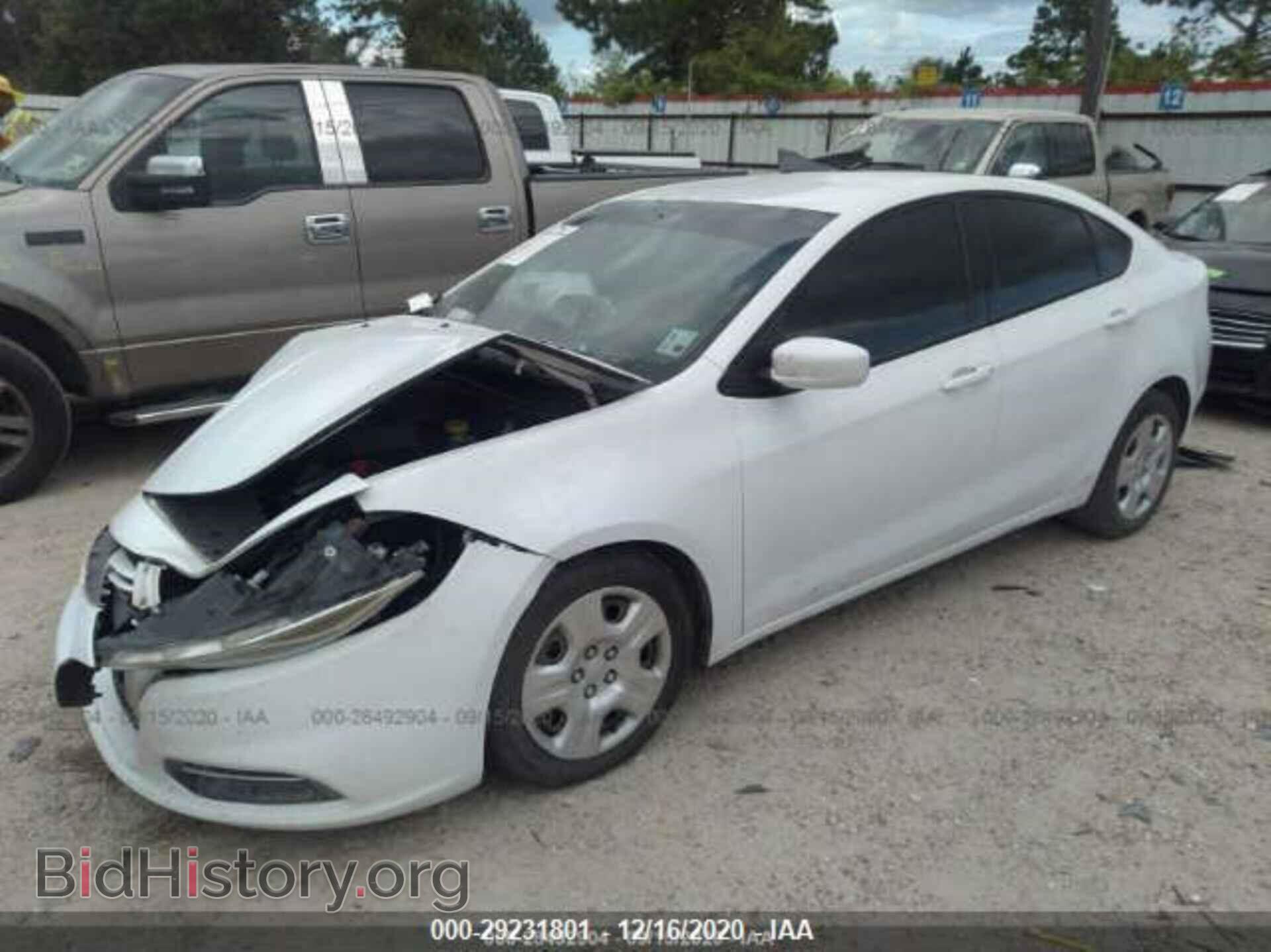 2014 DODGE DART - VIN: 1C3CDFAA9ED668332 - Фото 2