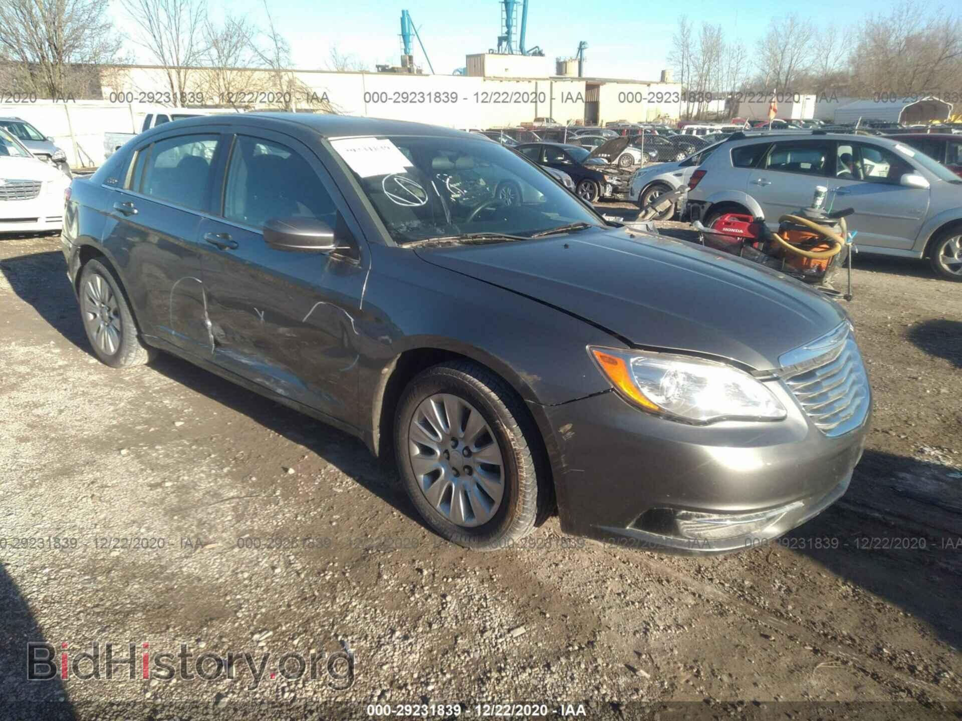 Photo 1C3CCBAB9CN105051 - CHRYSLER 200 2012