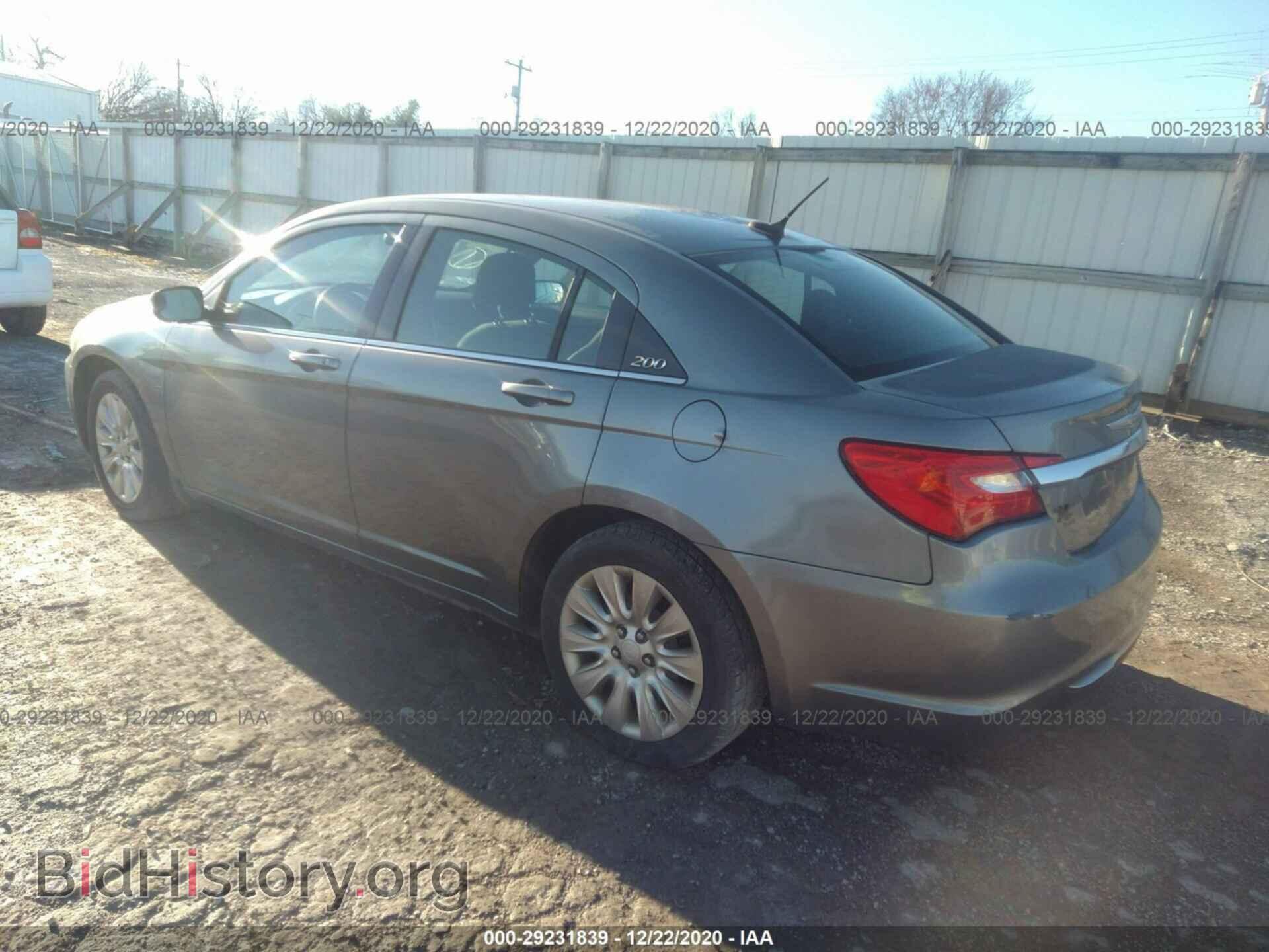 2012 CHRYSLER 200 - VIN: 1C3CCBAB9CN105051 - Фото 3