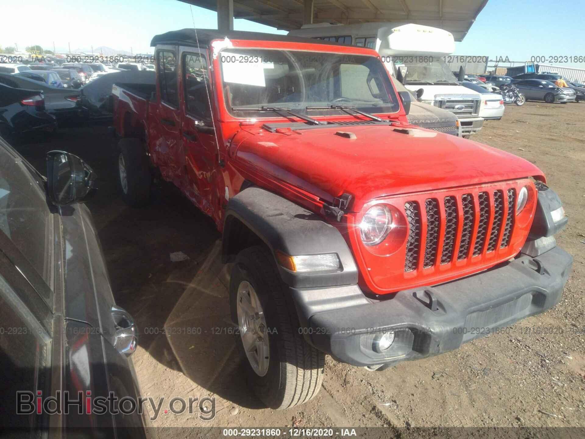 Фотография 1C6HJTAG2LL127033 - JEEP GLADIATOR 2020
