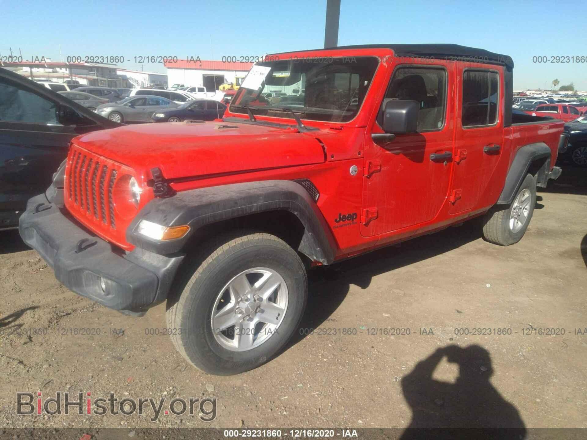 2020 JEEP GLADIATOR - VIN: 1C6HJTAG2LL127033 - Фото 2