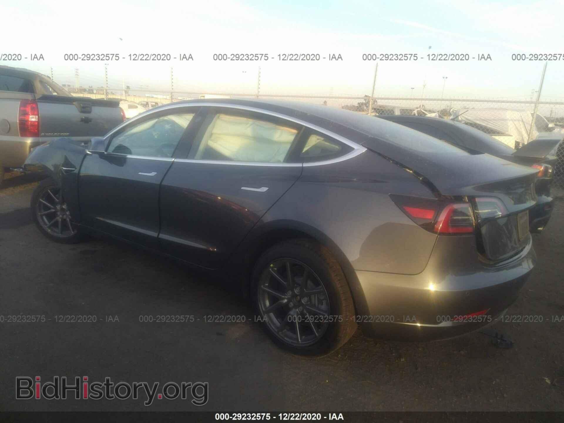 2019 TESLA MODEL 3 - VIN: 5YJ3E1EA2KF421177 - Фото 3
