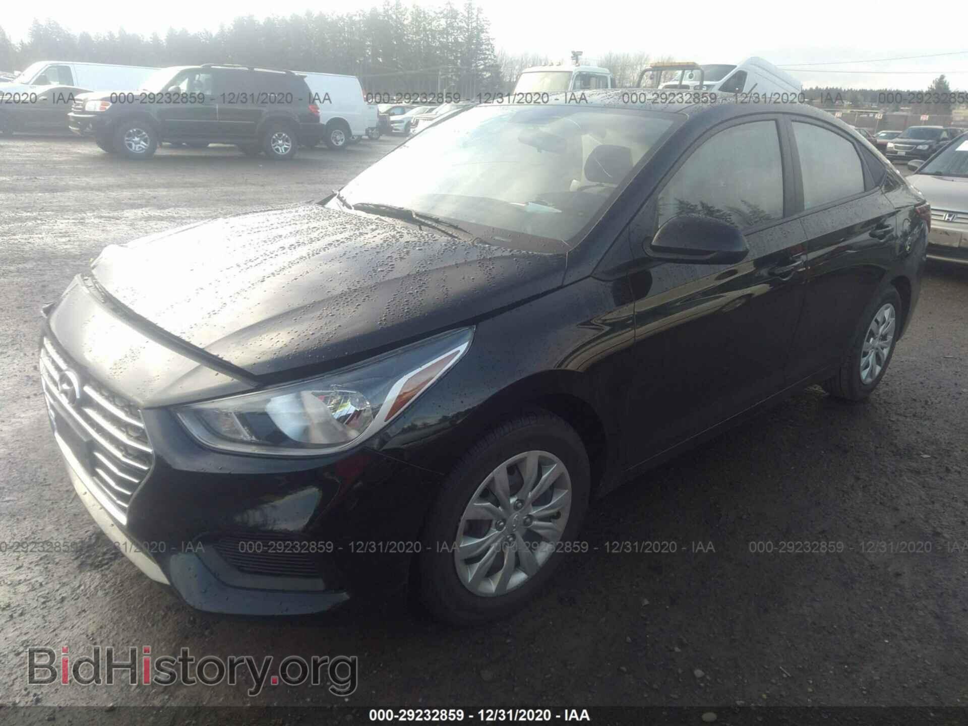 2019 HYUNDAI ACCENT - VIN: 3KPC24A31KE044204 - Фото 2
