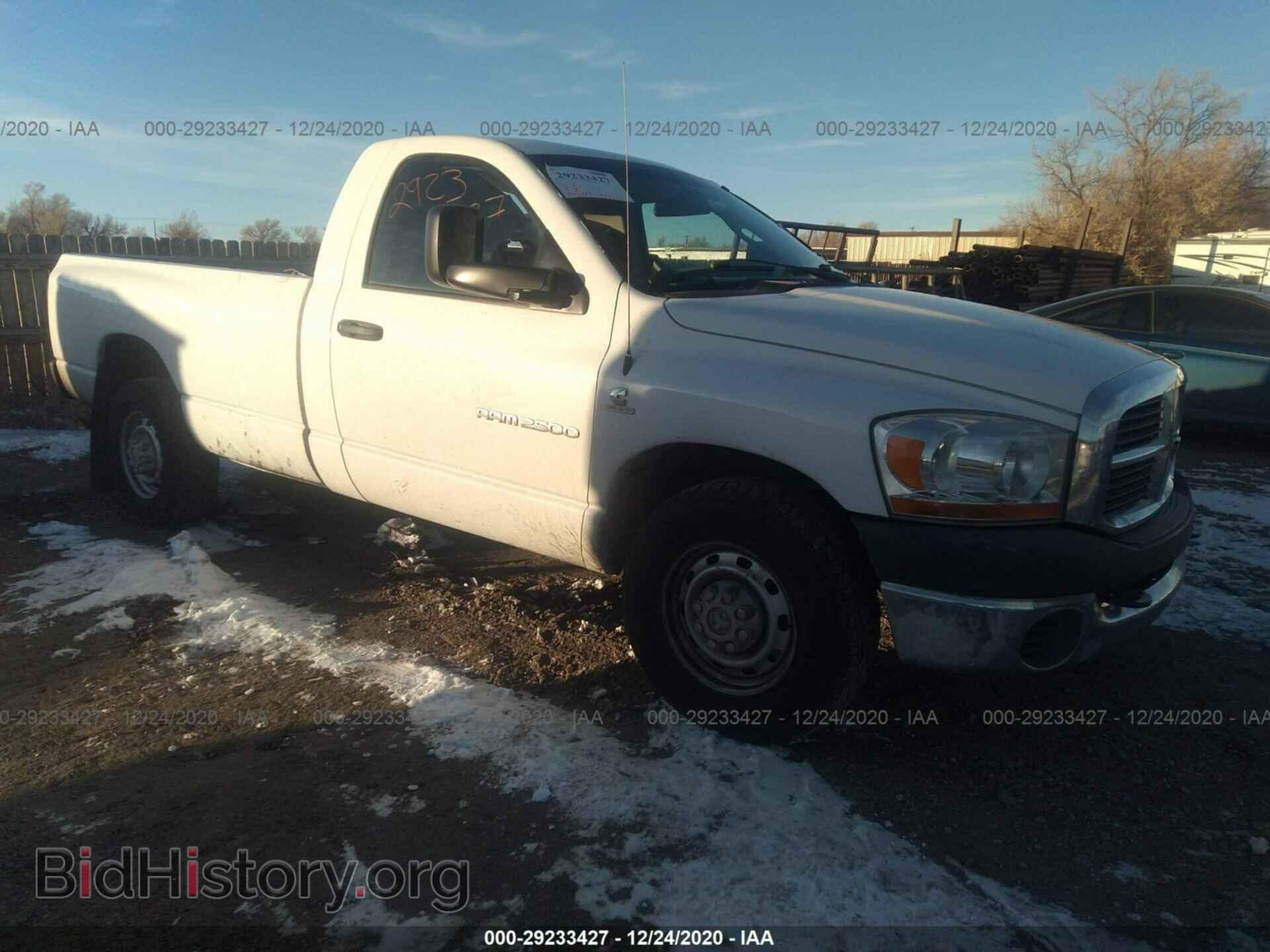 Photo 3D7KR26C76G109691 - DODGE RAM 2500 2006