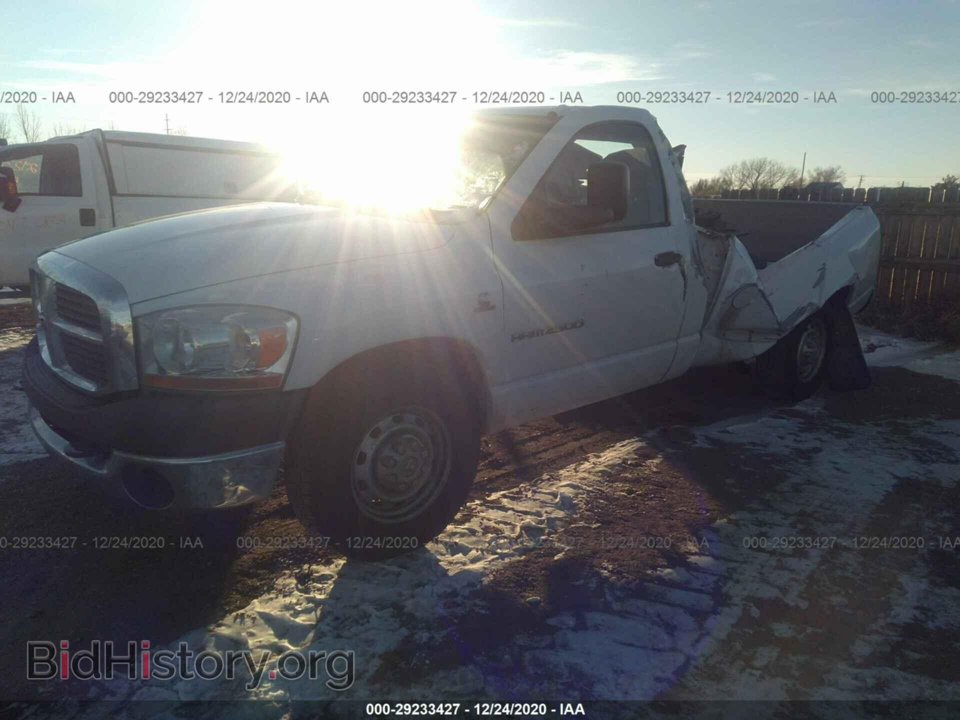 2006 DODGE RAM 2500 - VIN: 3D7KR26C76G109691 - Фото 2