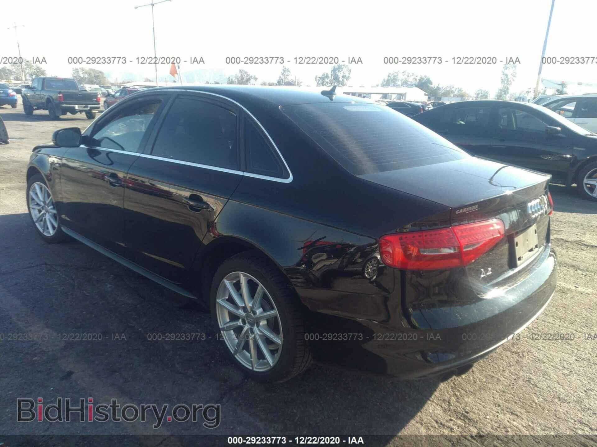 2014 AUDI A4 - VIN: WAUEFAFL2EA084672 - Фото 3