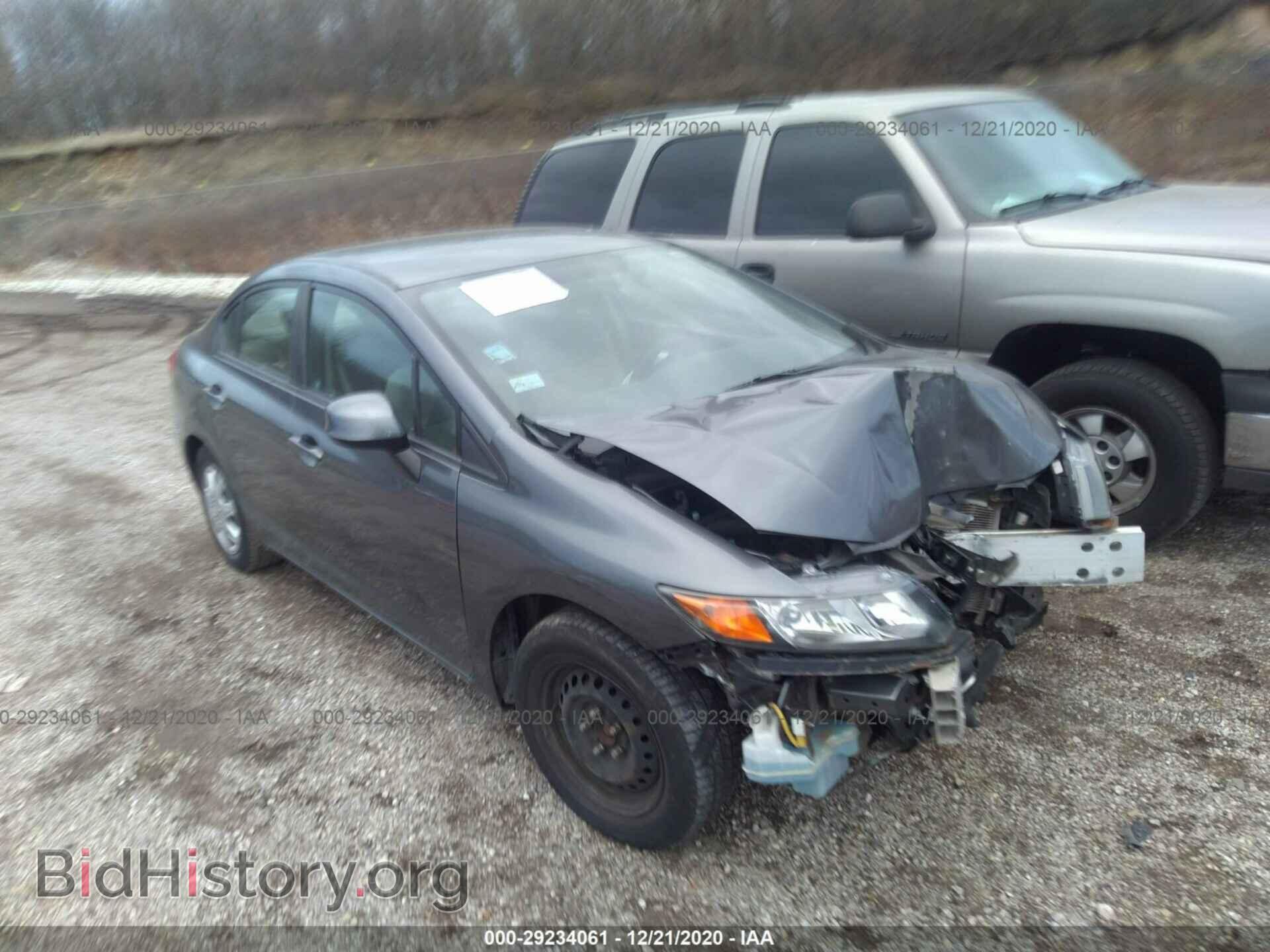 Фотография 19XFB2F5XCE108155 - HONDA CIVIC SDN 2012