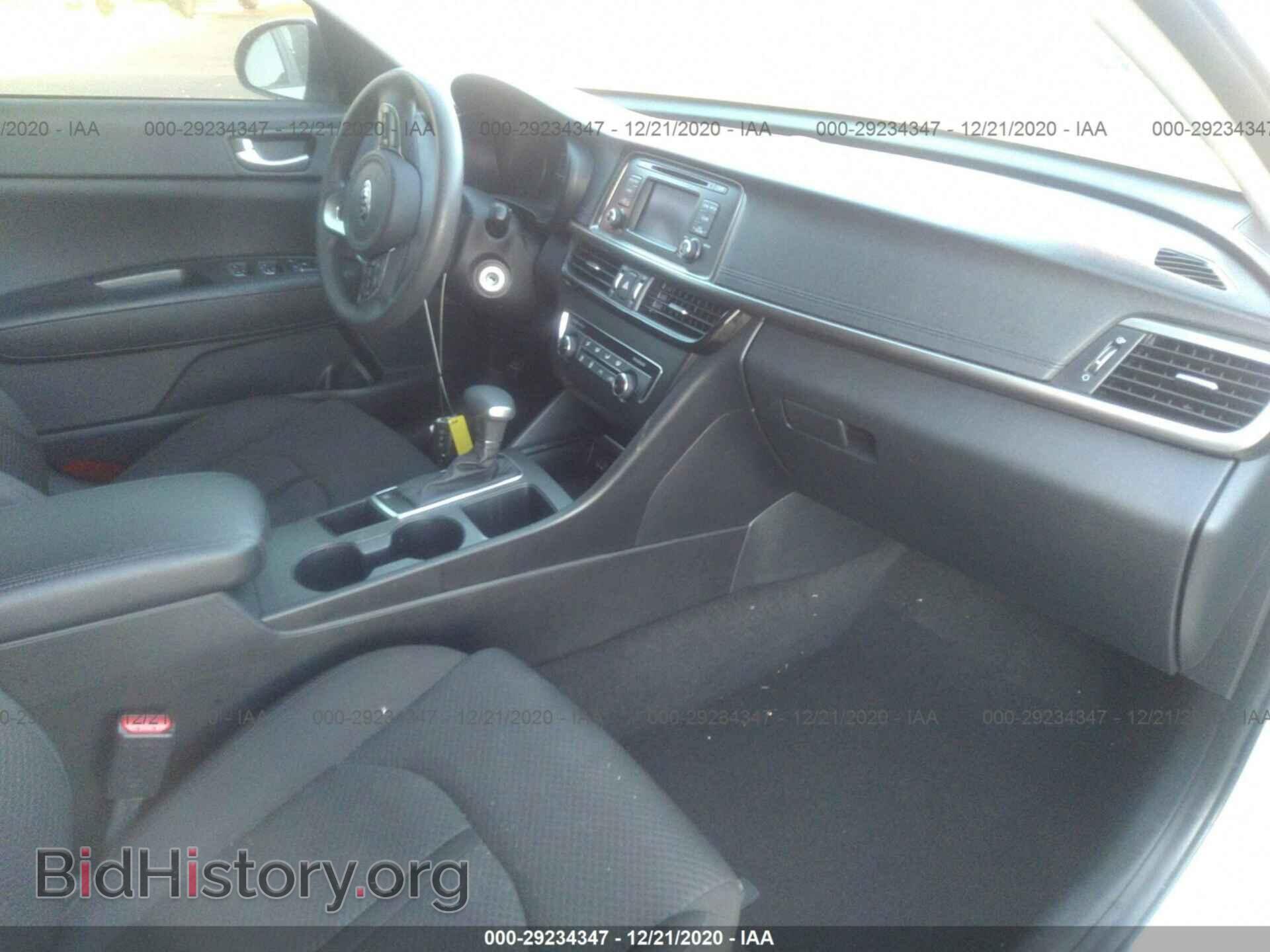 2016 KIA OPTIMA - VIN: KNAGT4L33G5085400 - Фото 5
