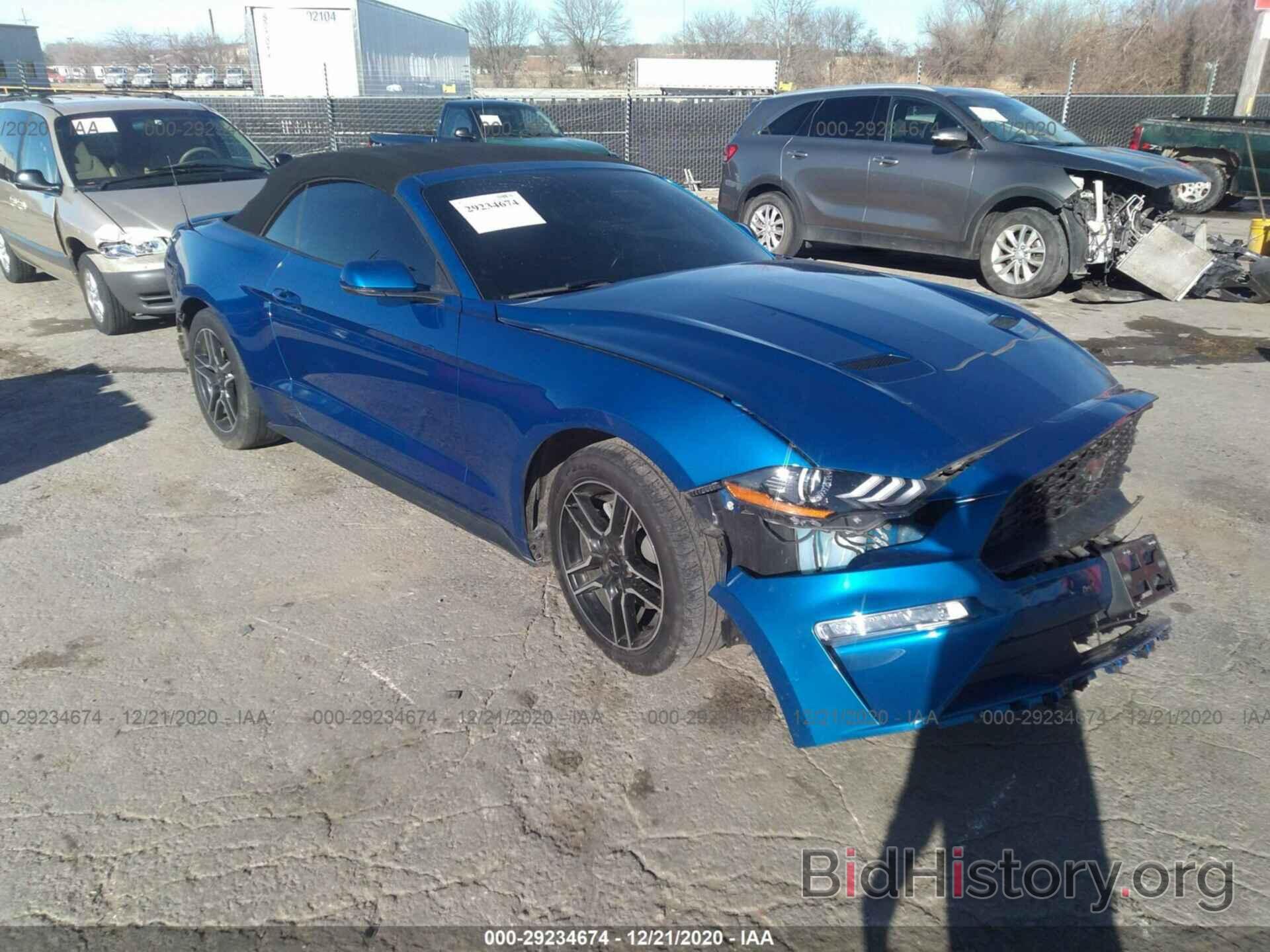Photo 1FATP8UH3J5156292 - FORD MUSTANG 2018