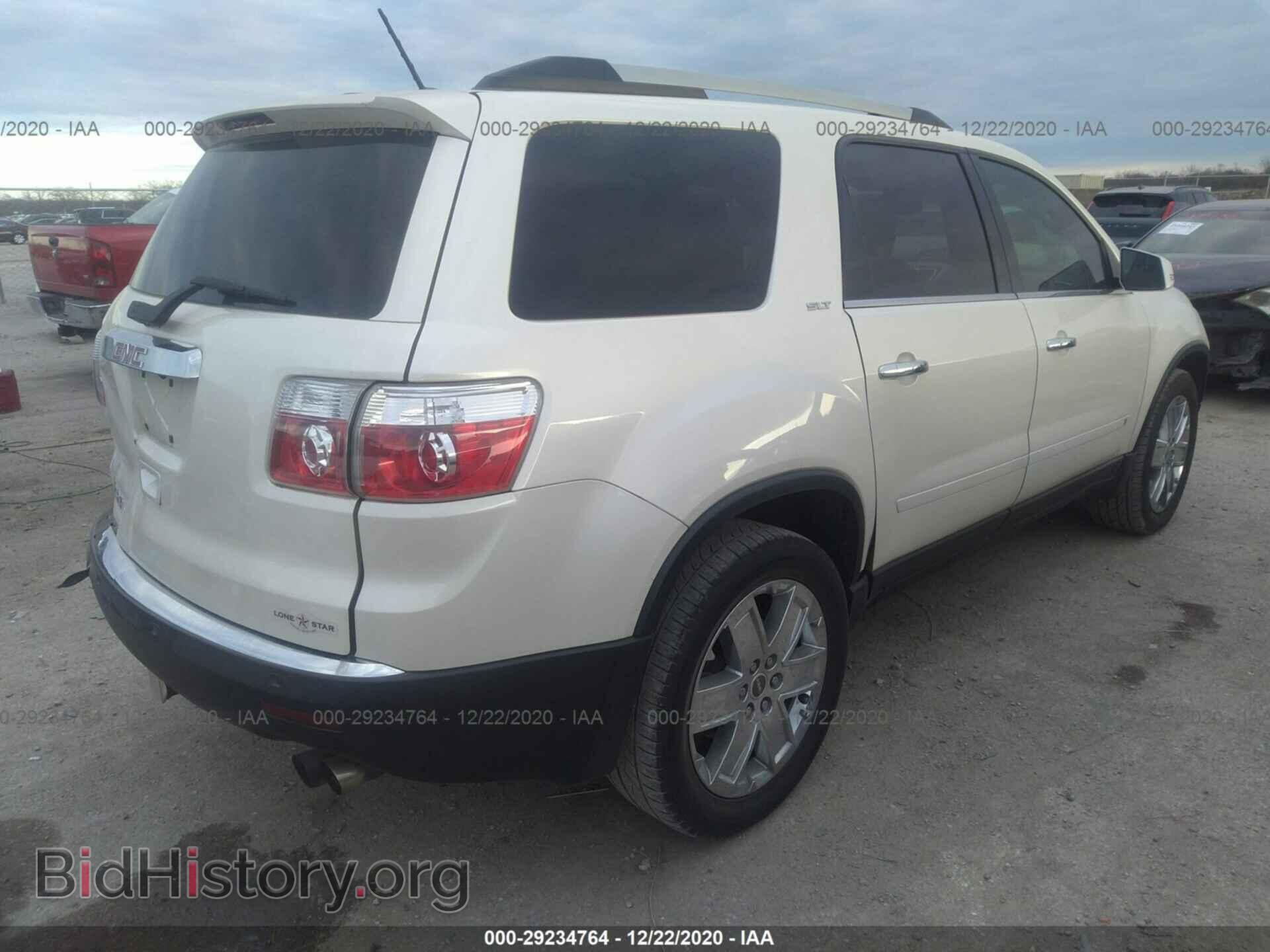 2010 GMC ACADIA - VIN: 1GKLRNED4AJ189019 - Фото 4