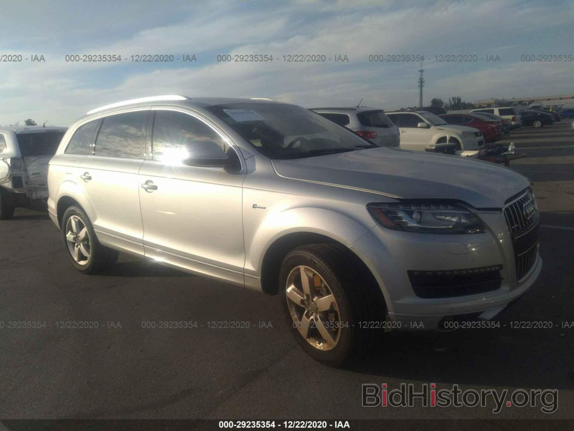 Photo WA1LGAFE6FD023506 - AUDI Q7 2015