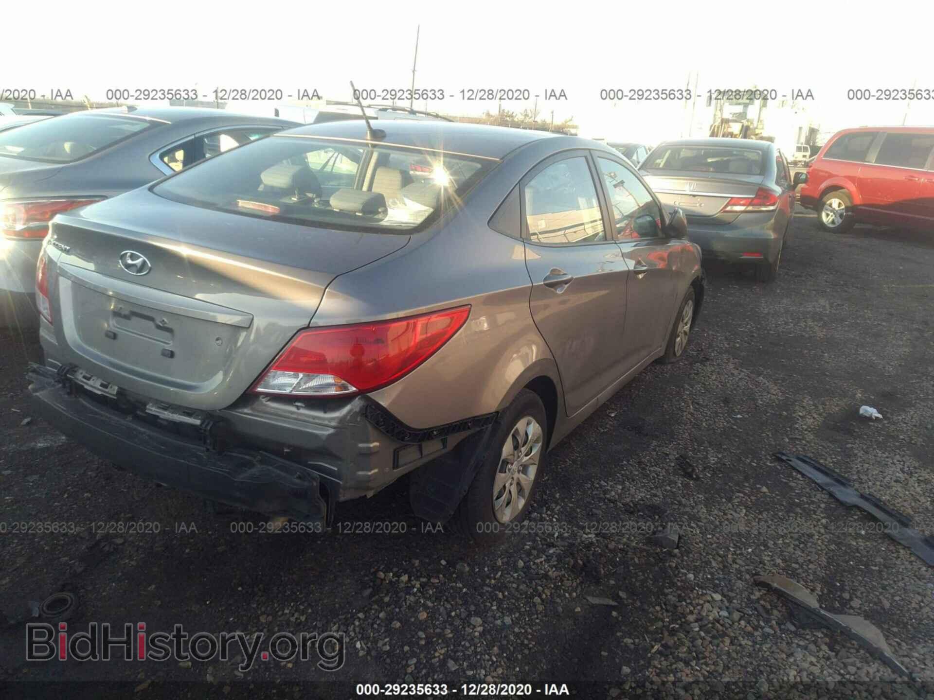 2017 HYUNDAI ACCENT - VIN: KMHCT4AE3HU368808 - Фото 4
