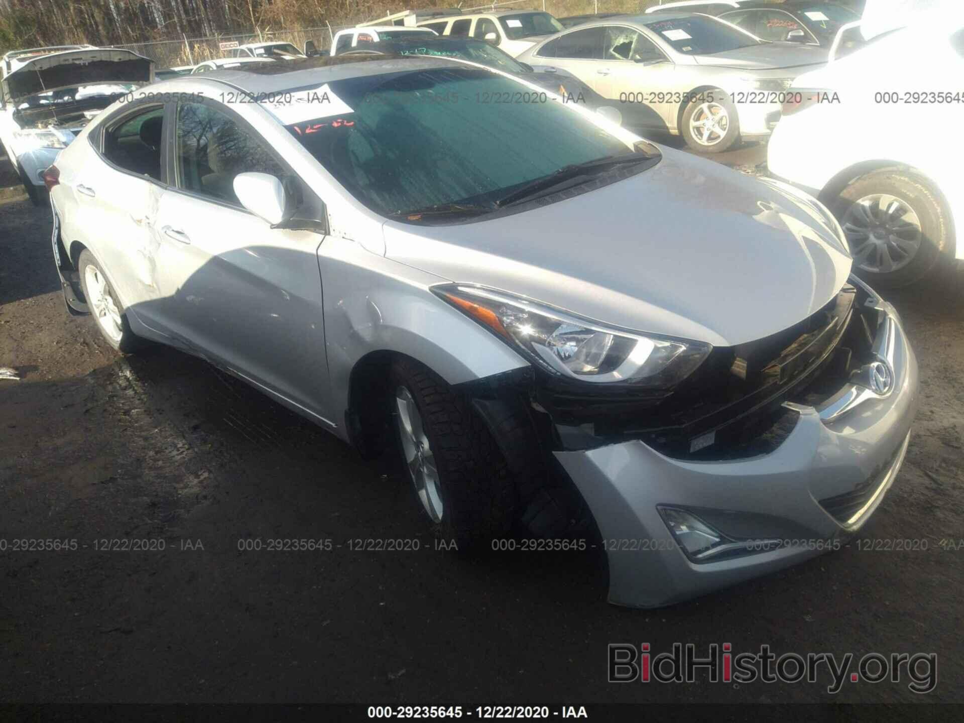 Photo 5NPDH4AE6GH794754 - HYUNDAI ELANTRA 2016