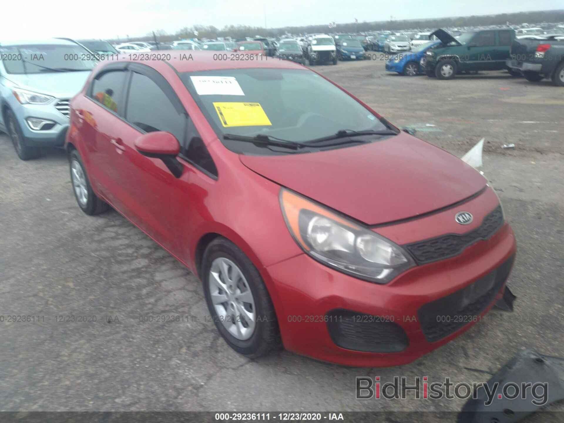 Photo KNADM5A31C6014984 - KIA RIO 2012