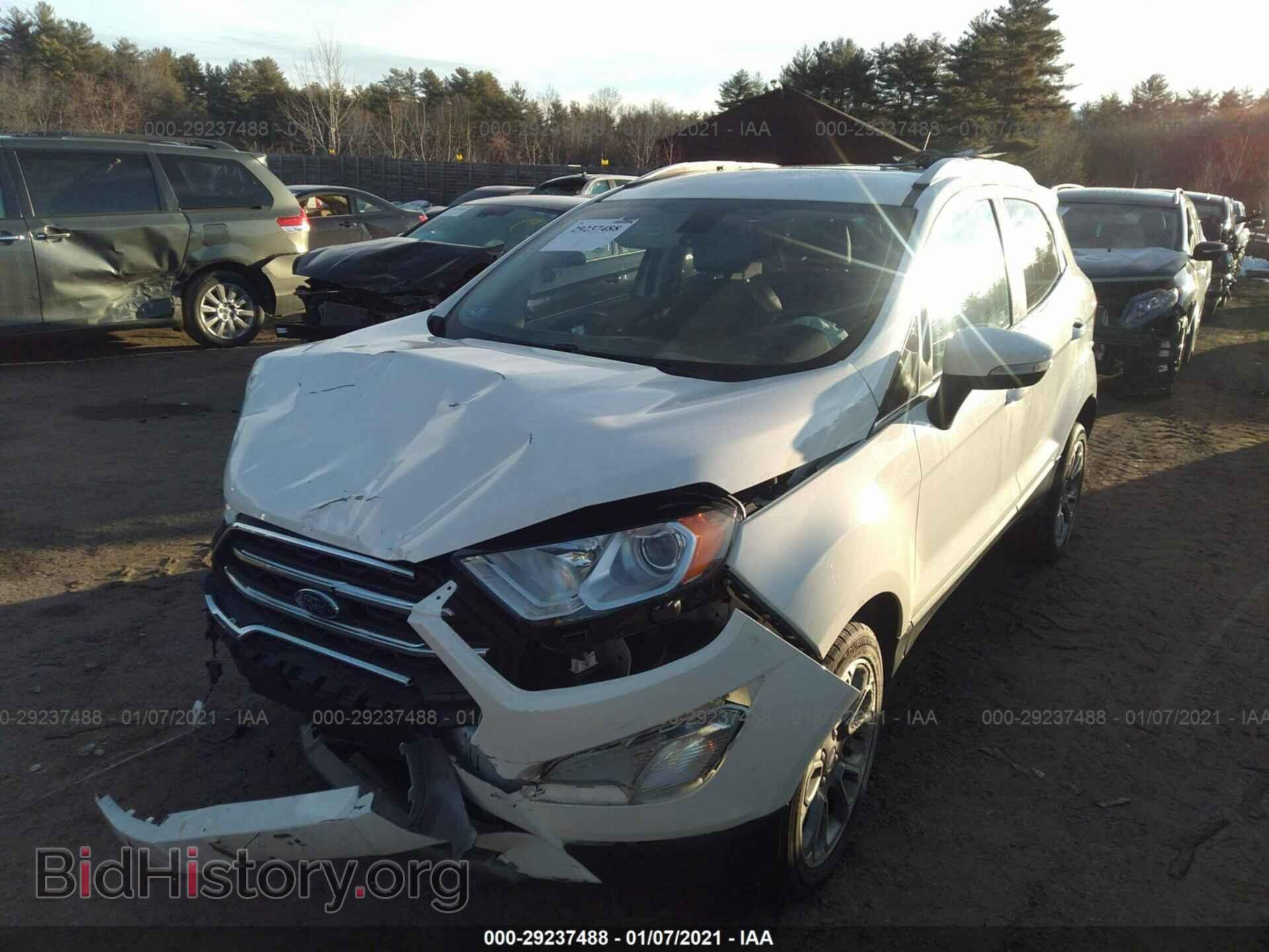 2019 FORD ECOSPORT - VIN: MAJ6S3KL5KC260544 - Фото 2