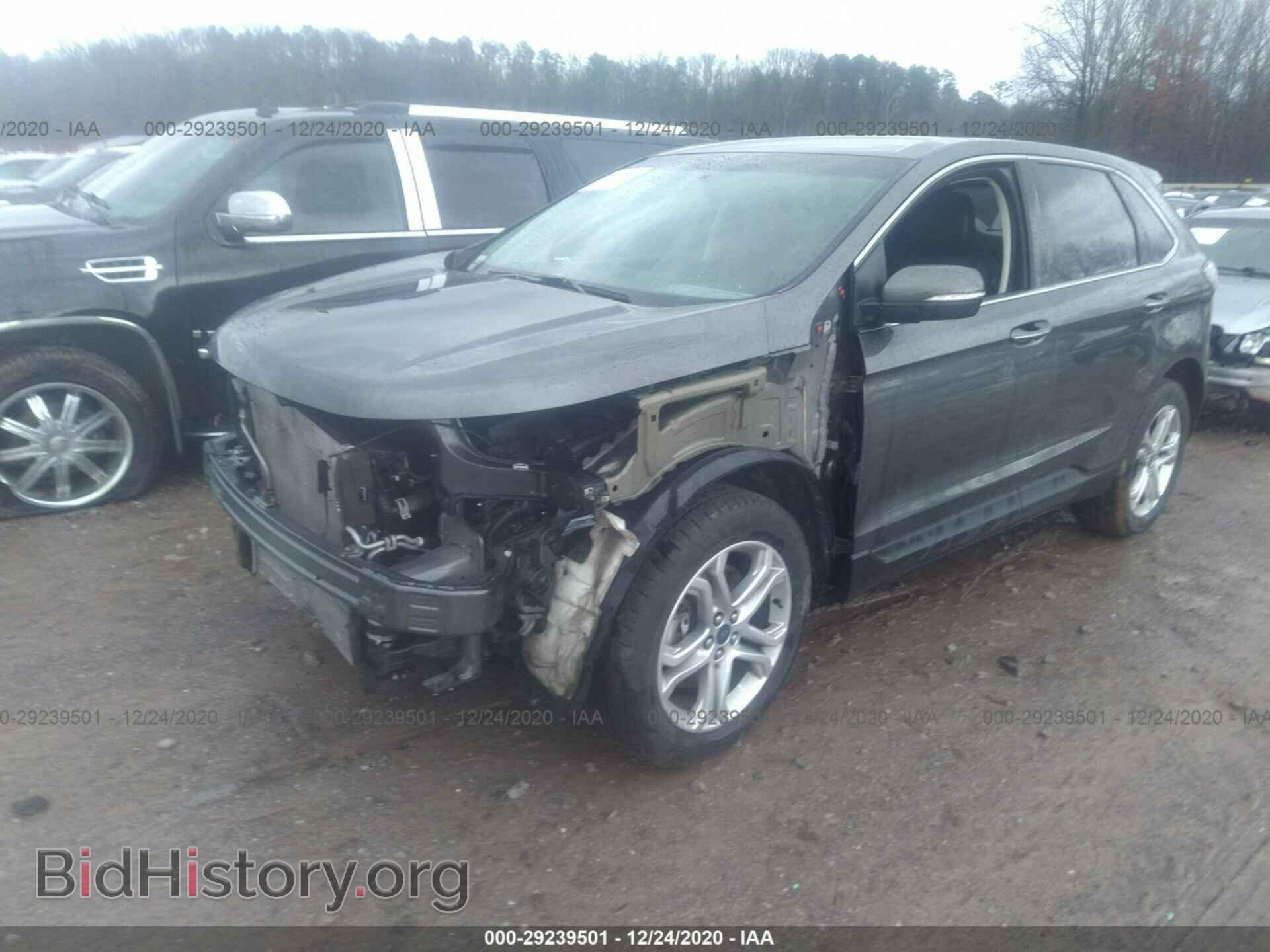 2017 FORD EDGE - VIN: 2FMPK4K92HBB90207 - Фото 2