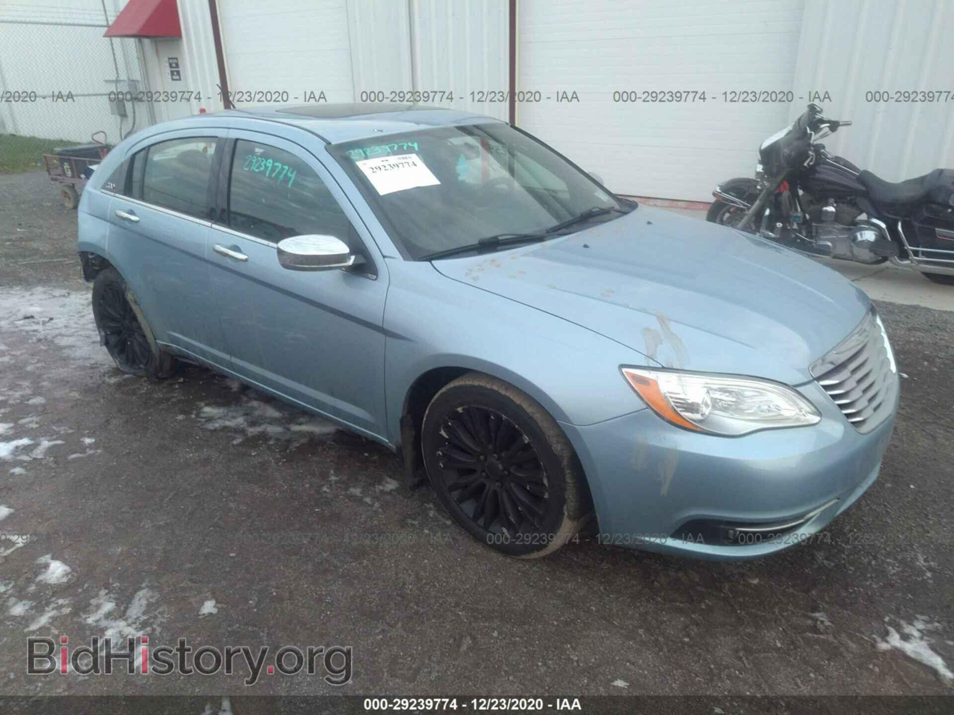 Photo 1C3CCBCB2CN162995 - CHRYSLER 200 2012
