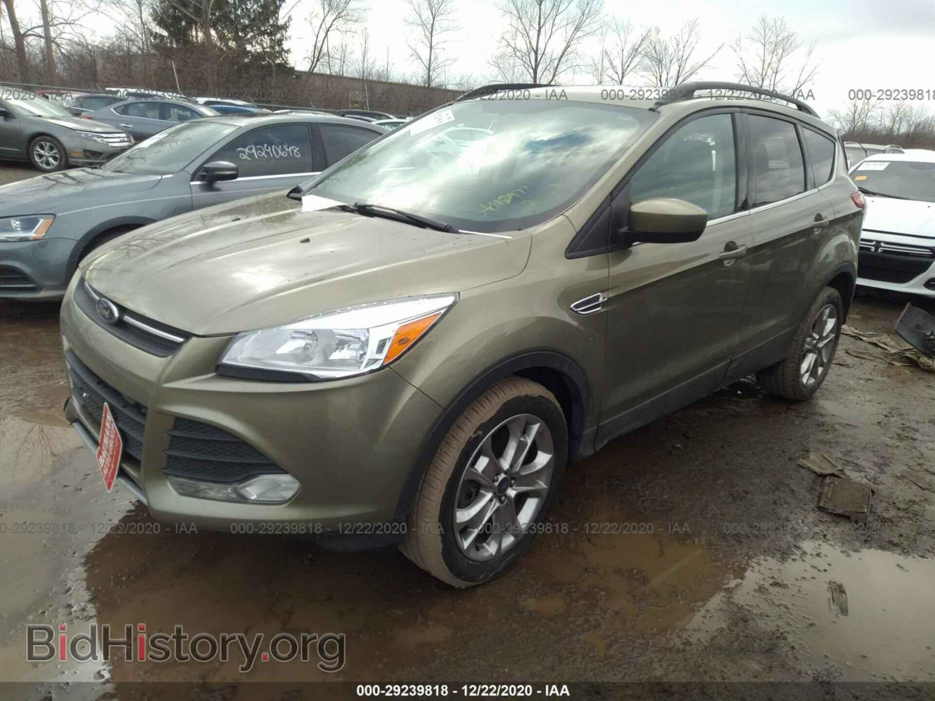2014 FORD ESCAPE - VIN: 1FMCU9G92EUB28147 - Фото 2