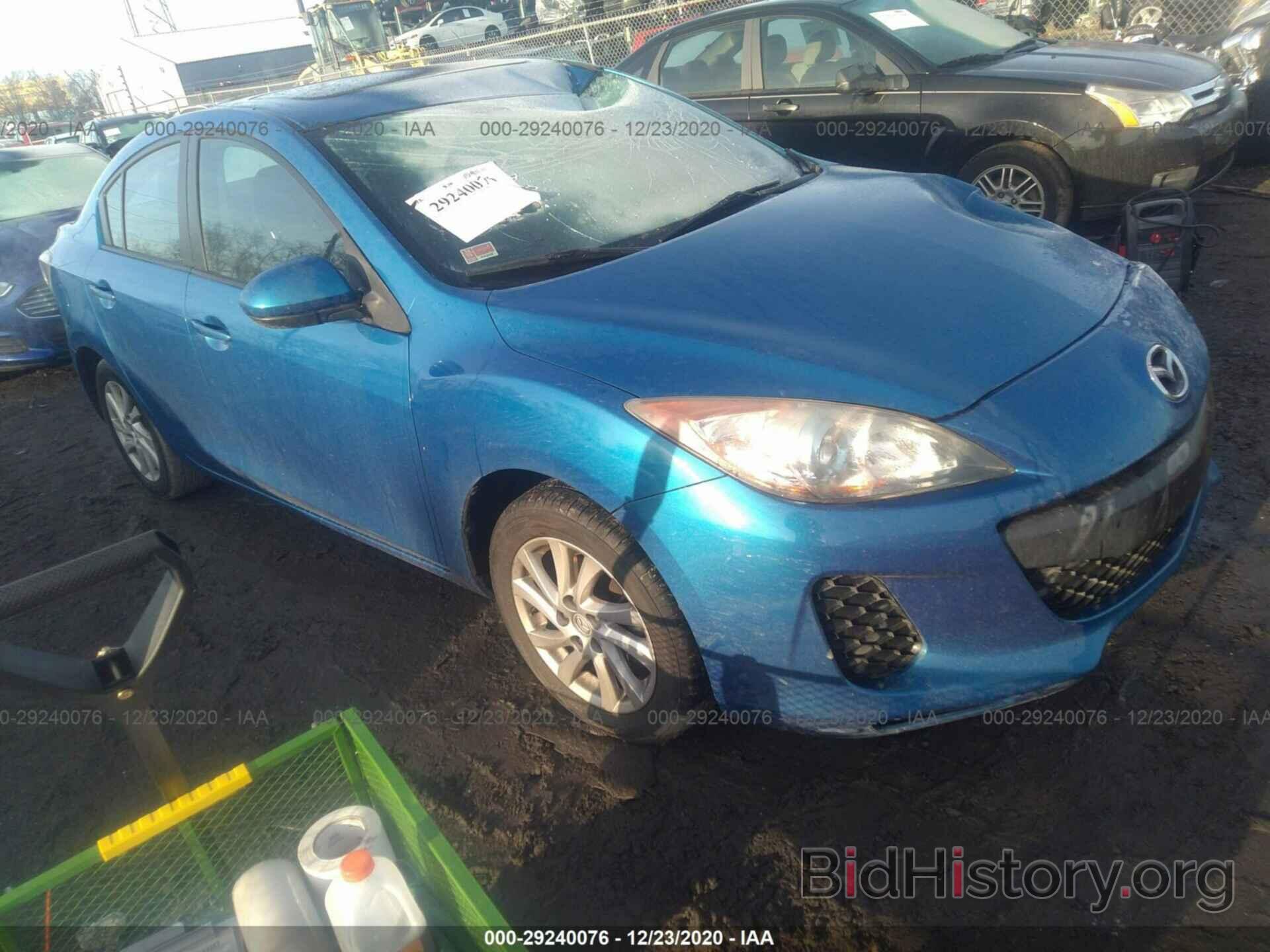 Photo JM1BL1V83C1588849 - MAZDA MAZDA3 2012