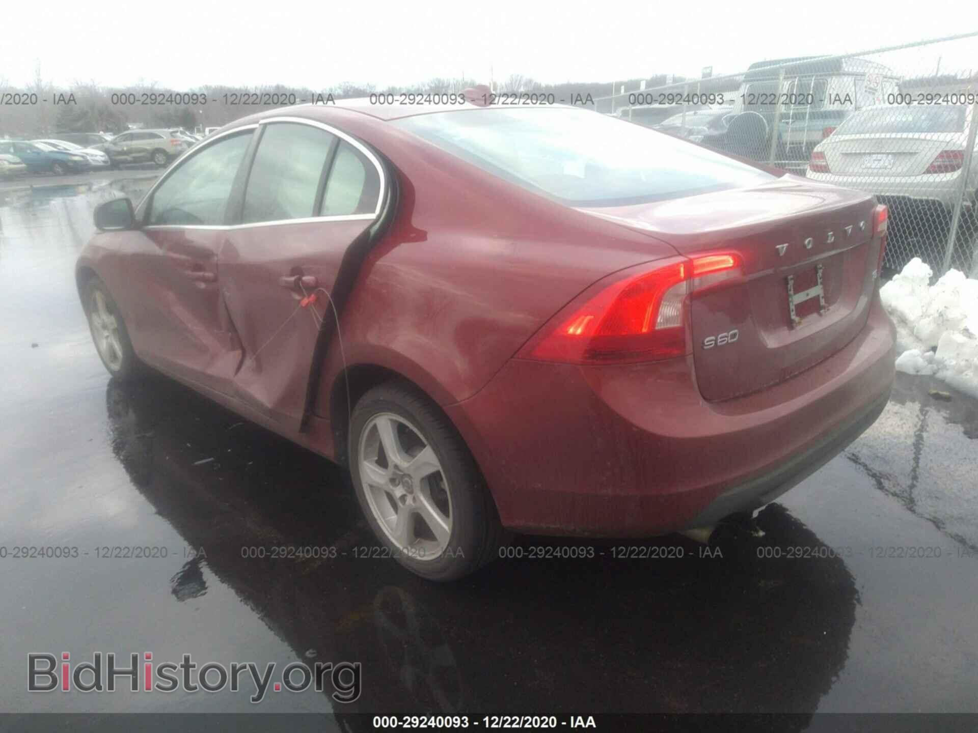 2012 VOLVO S60 - VIN: YV1622FS1C2024934 - Фото 3