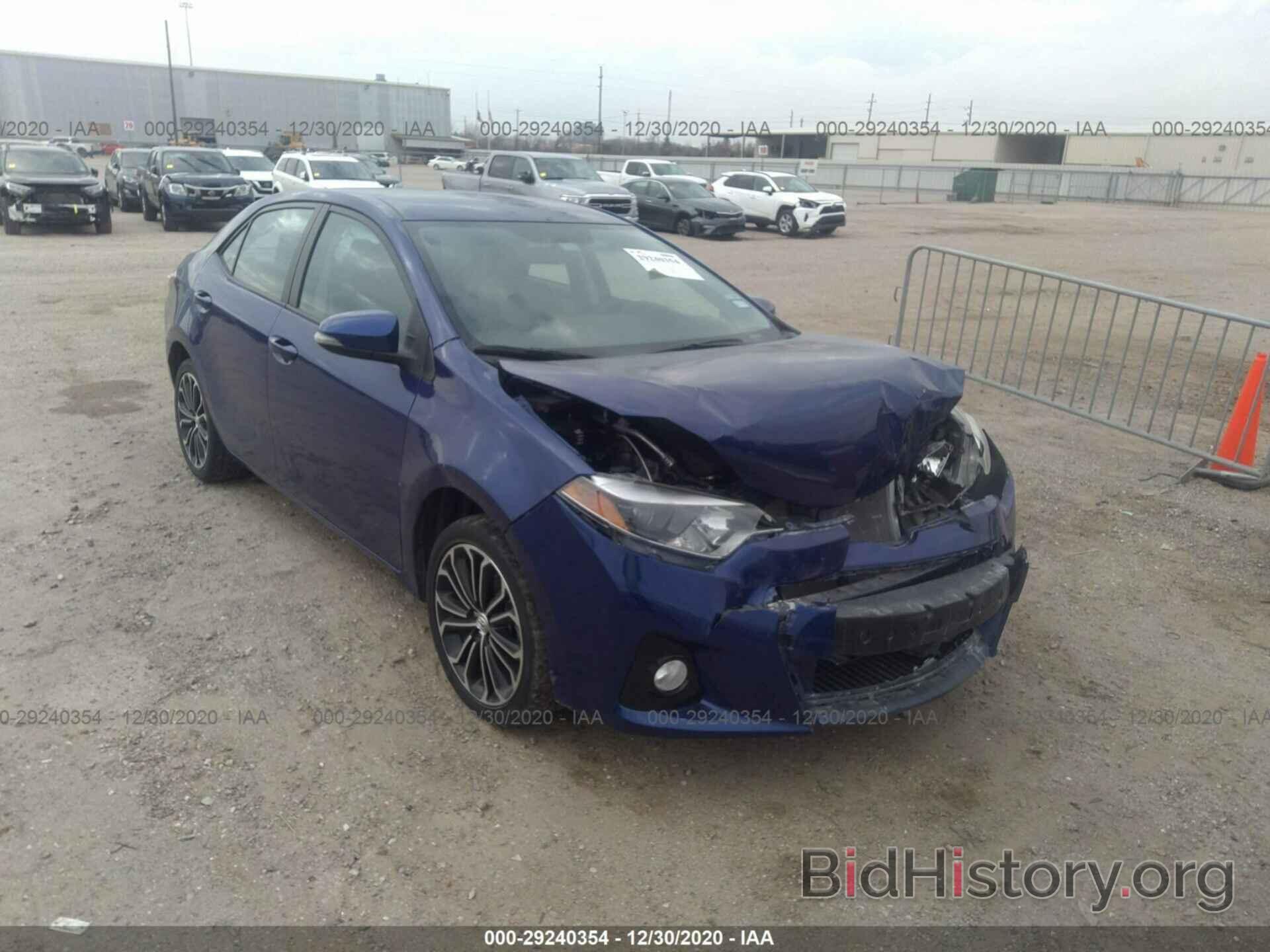 Photo 5YFBURHE6GP568982 - TOYOTA COROLLA 2016