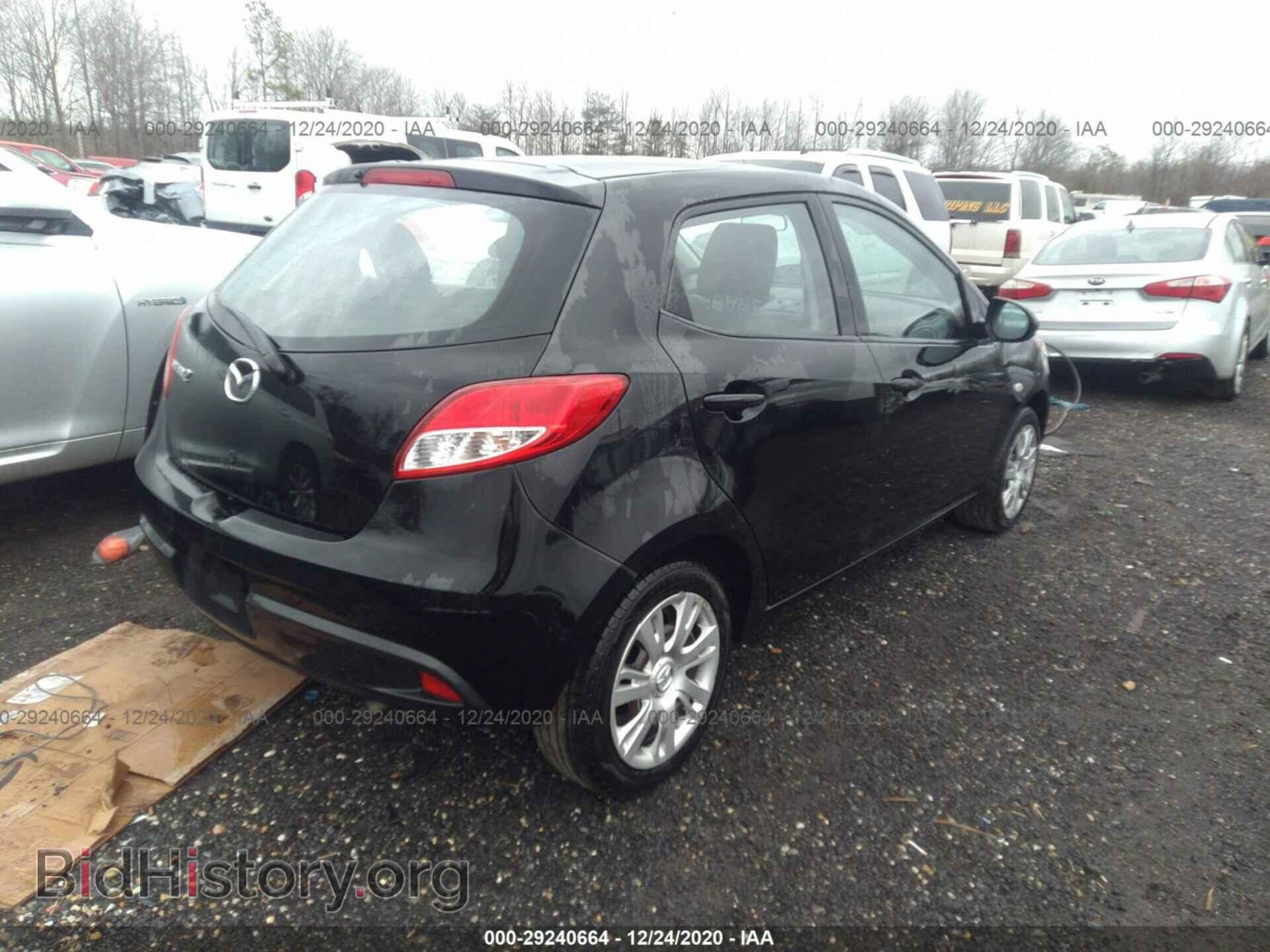2013 MAZDA MAZDA2 - VIN: JM1DE1KZ7D0152884 - Фото 4