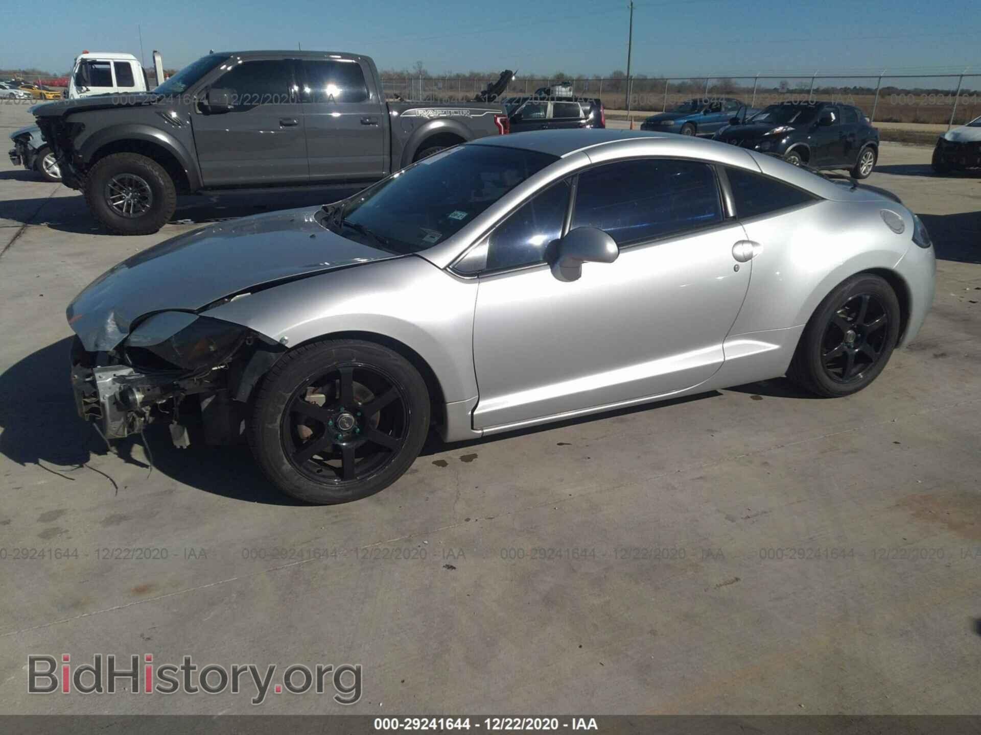 2007 MITSUBISHI ECLIPSE - VIN: 4A3AK24F57E004791 - Photo 2