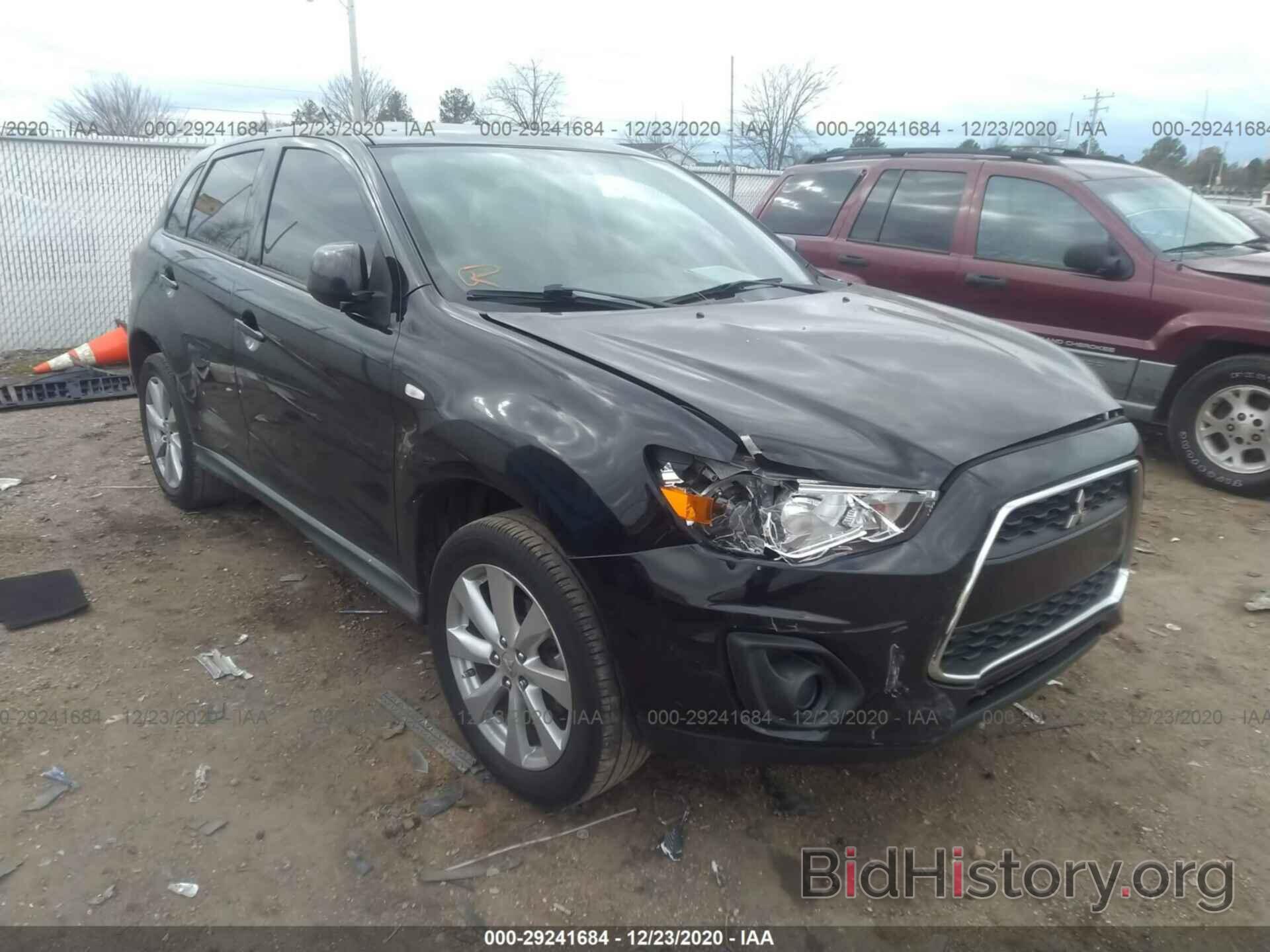 Photo 4A4AP3AU2EE009580 - MITSUBISHI OUTLANDER SPORT 2014