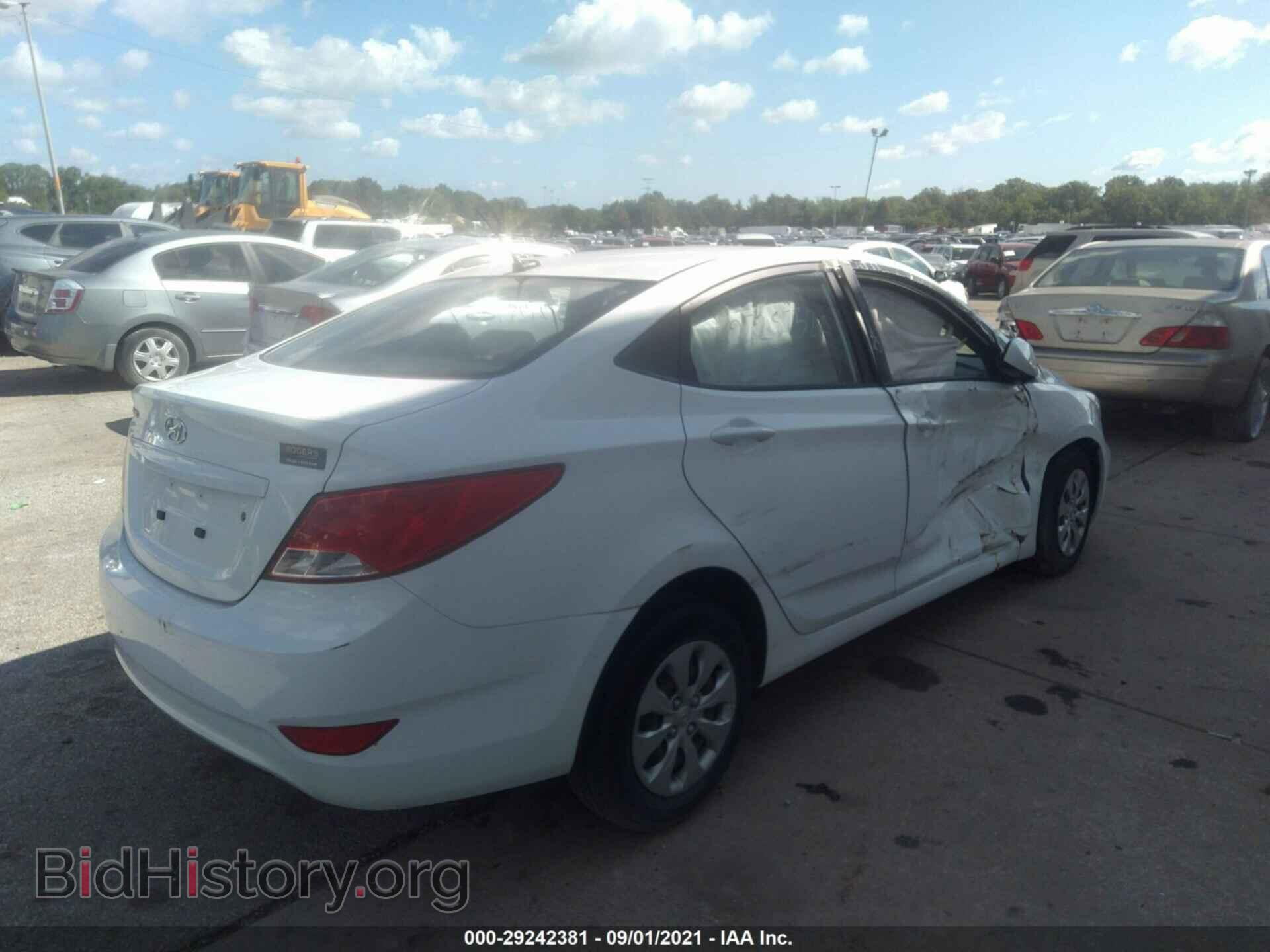 2015 HYUNDAI ACCENT - VIN: KMHCT4AE9FU932636 - Фото 4