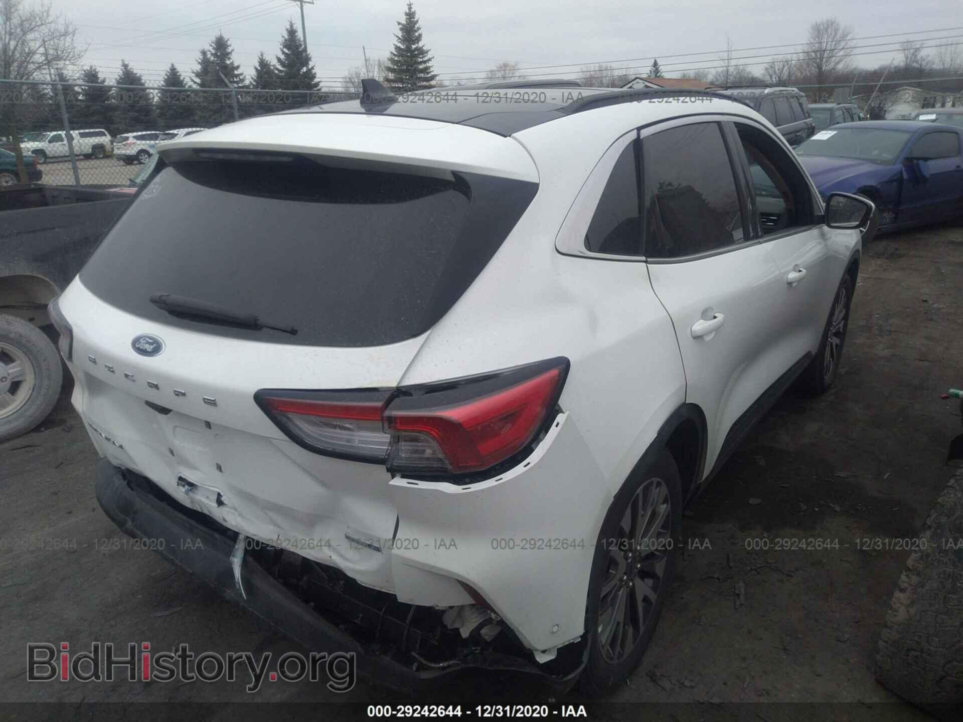 2020 FORD ESCAPE - VIN: 1FMCU9J97LUB15187 - Фото 4